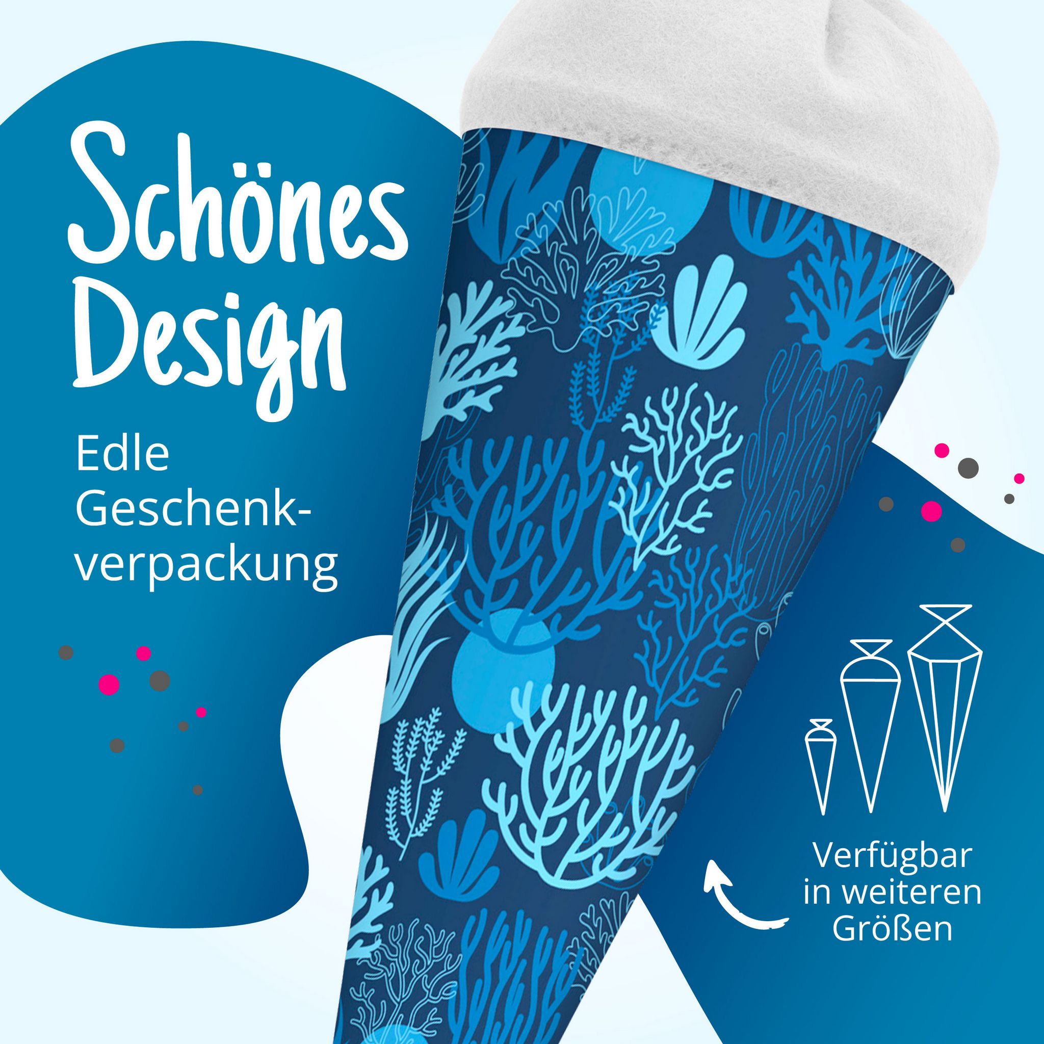 itenga Geschwister Schult�te 35cm "Korallen"