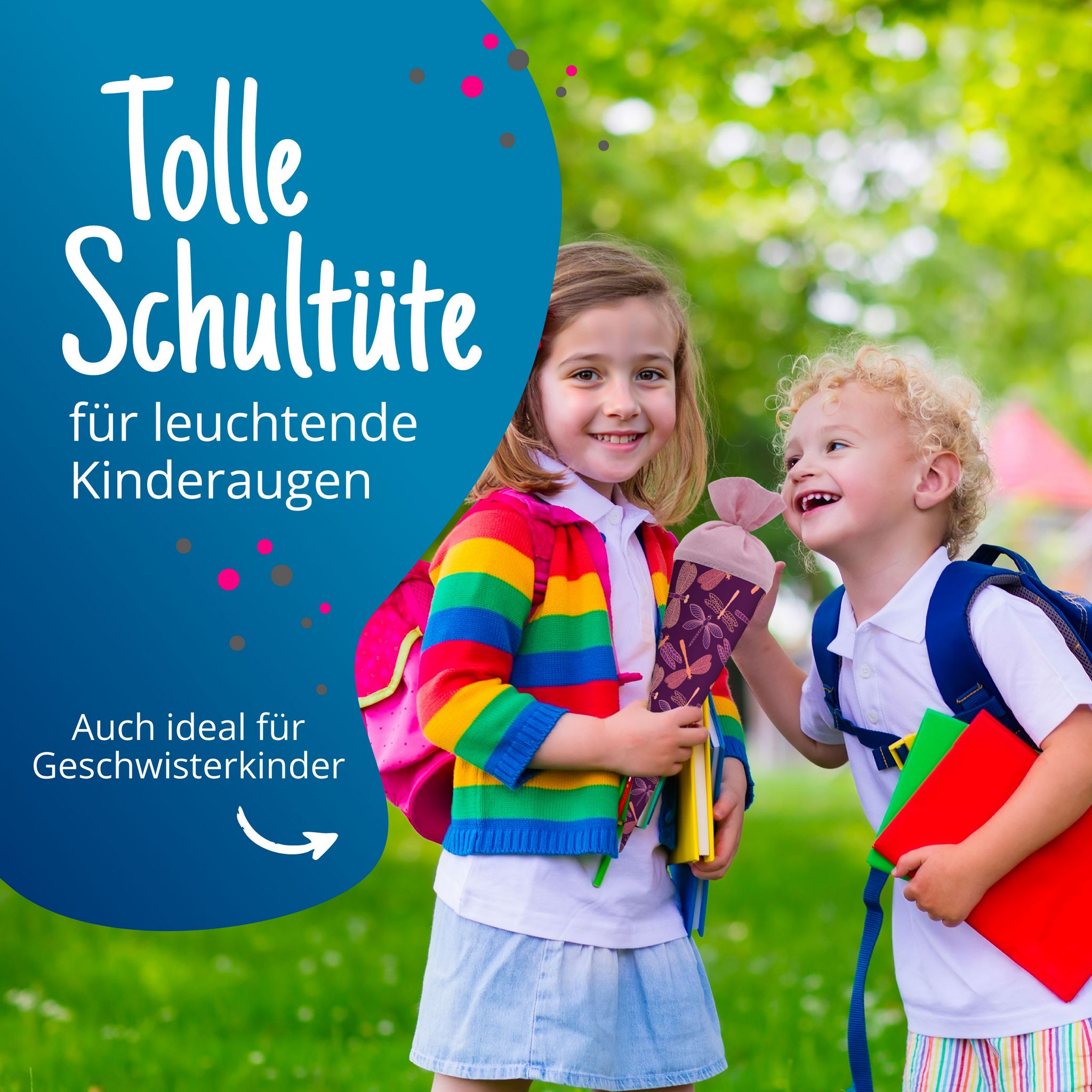 itenga Geschwister Schult�te 35cm "Libellen"