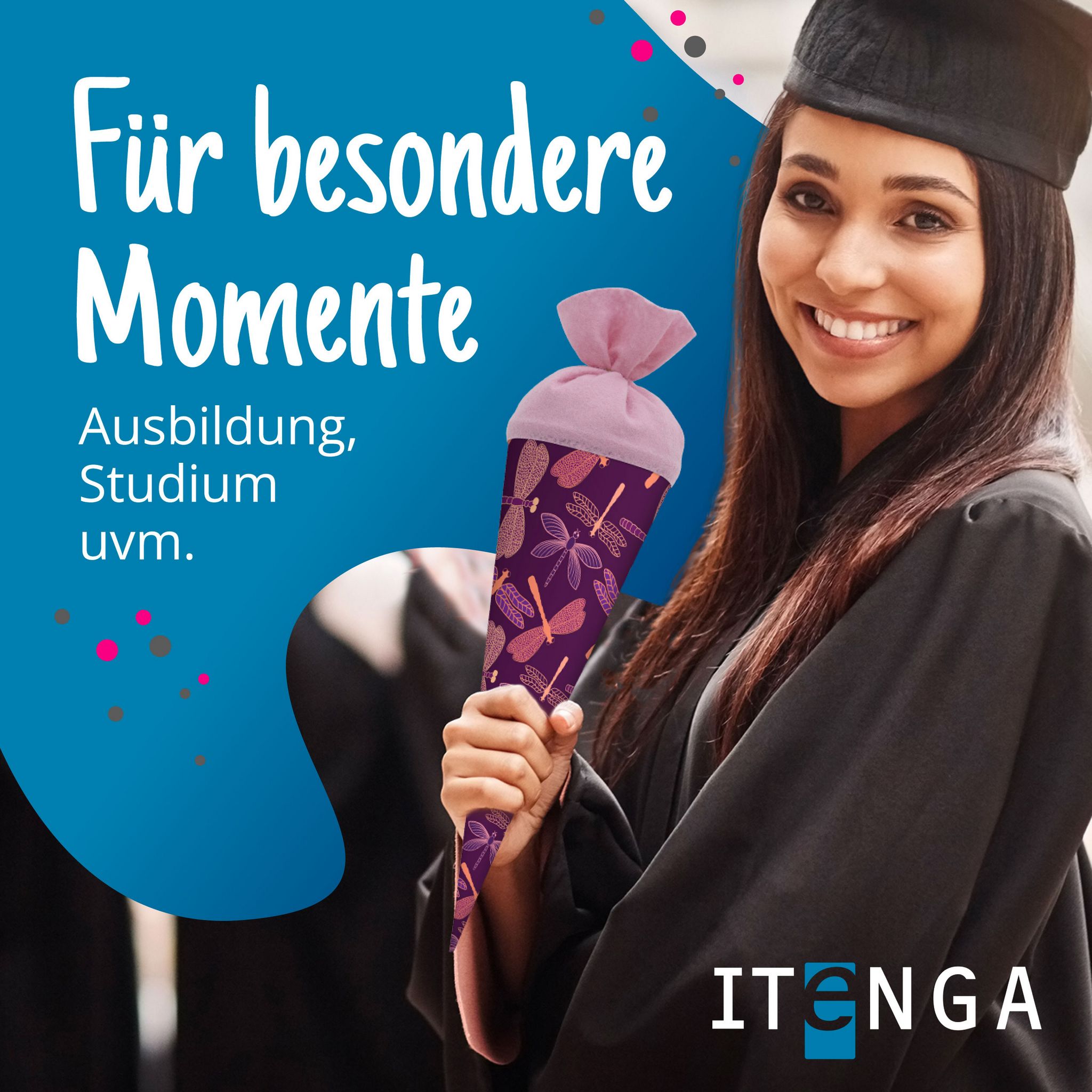itenga Geschwister Schult�te 35cm "Libellen"