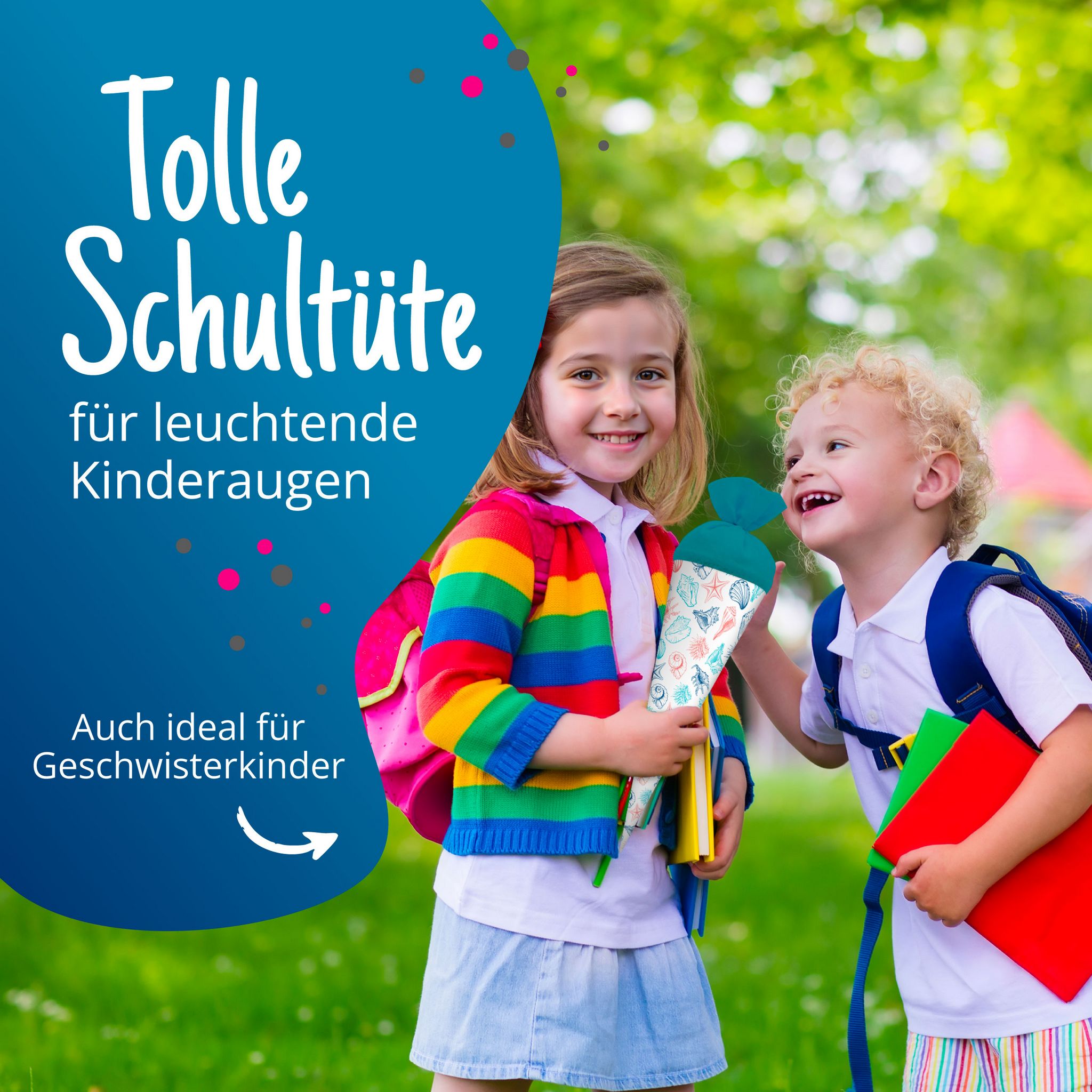 itenga Geschwister Schult�te 35cm "Muscheln"