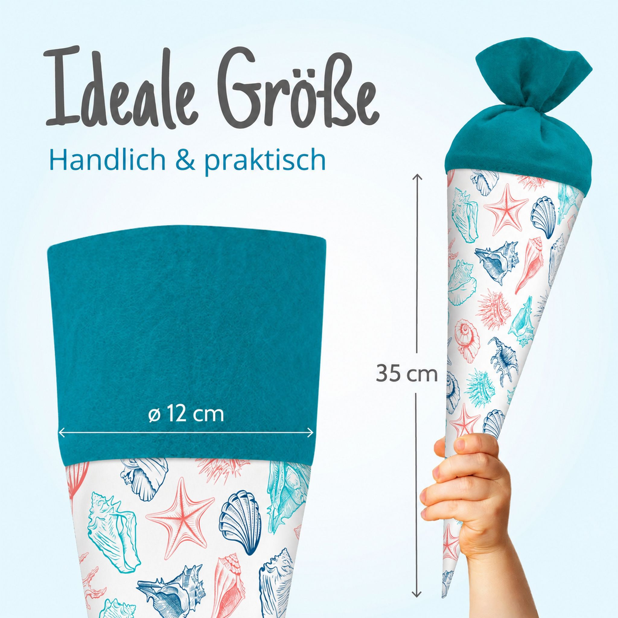 itenga Geschwister Schult�te 35cm "Muscheln"