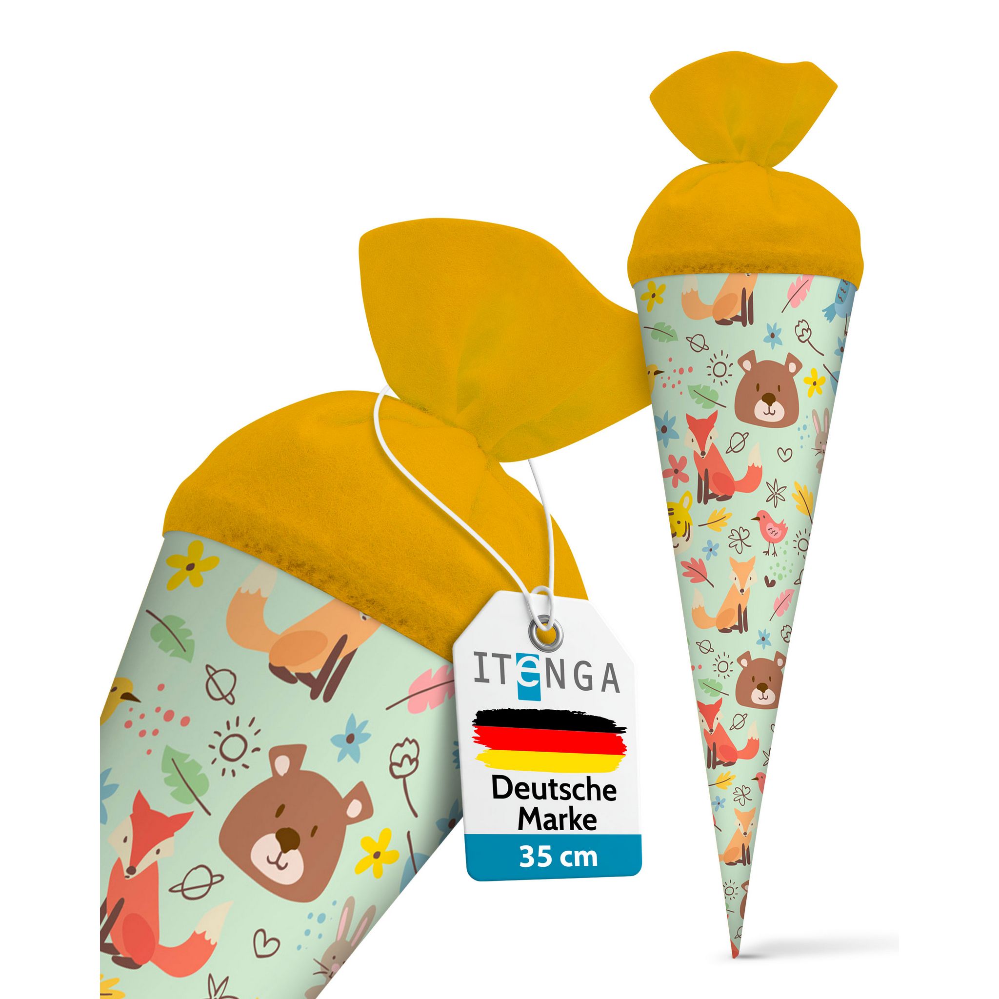 itenga Geschwister Schult�te 35cm "Waldtiere"