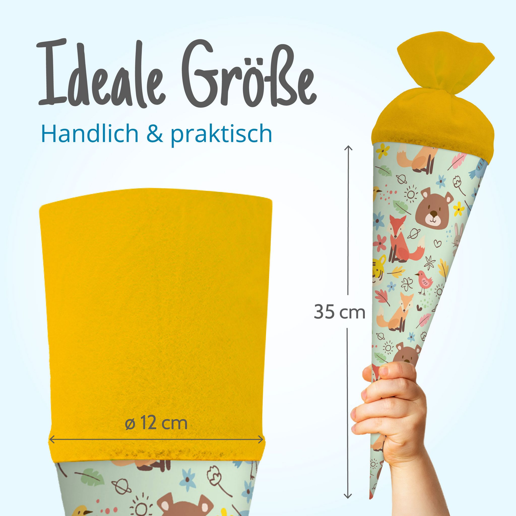 itenga Geschwister Schult�te 35cm "Waldtiere"