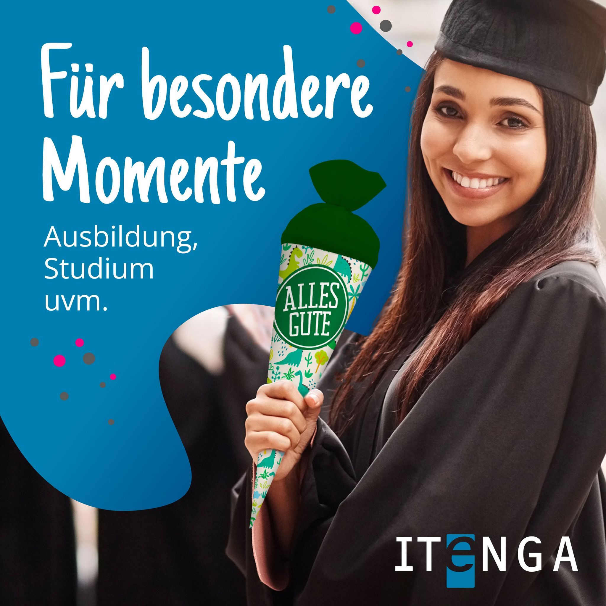 itenga Geschwister Schult�te 35 cm "Dinos" mit Aufkleber...