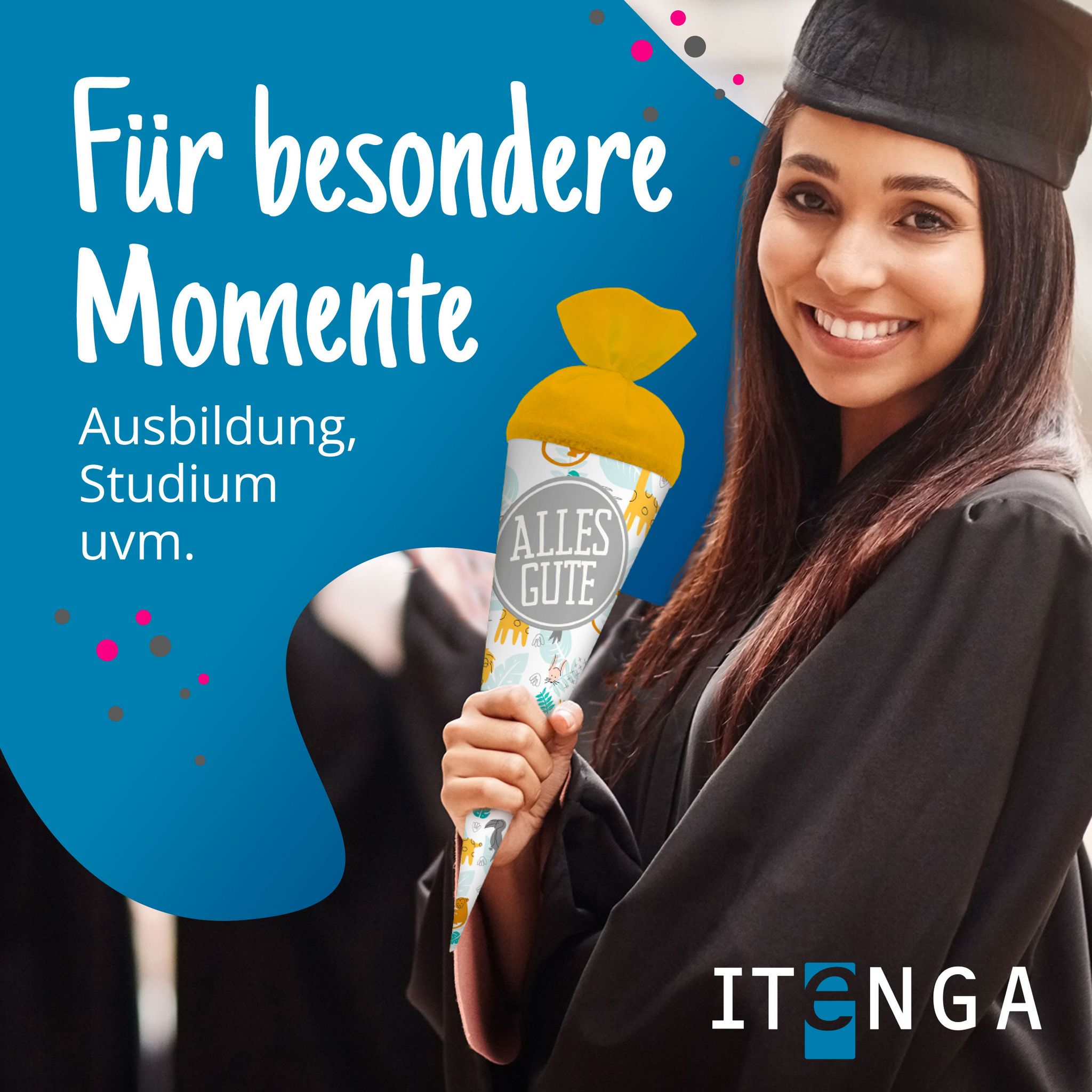 itenga Geschwister Schult�te 35cm "Afrikanische Tiere" A...
