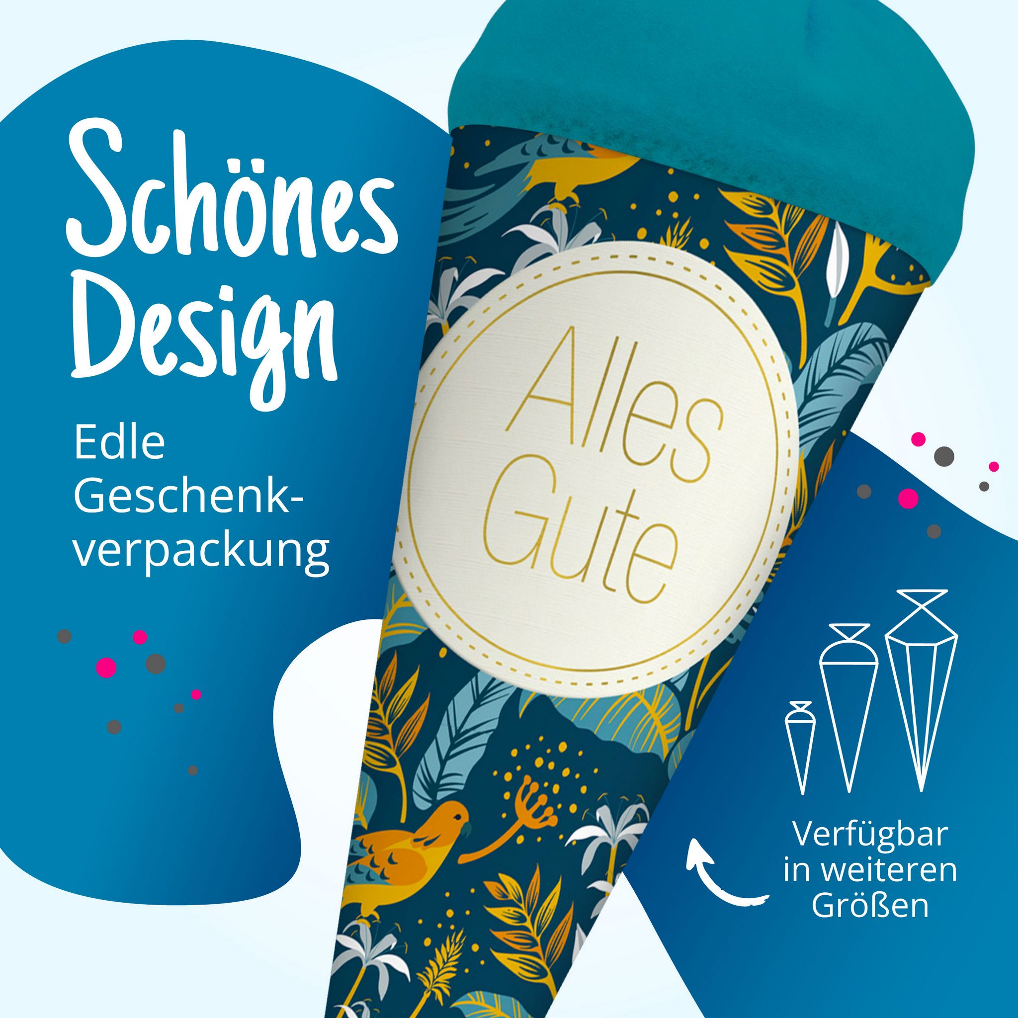 itenga Geschwister Schult�te 35cm "V�gel" mit Aufkleber ...