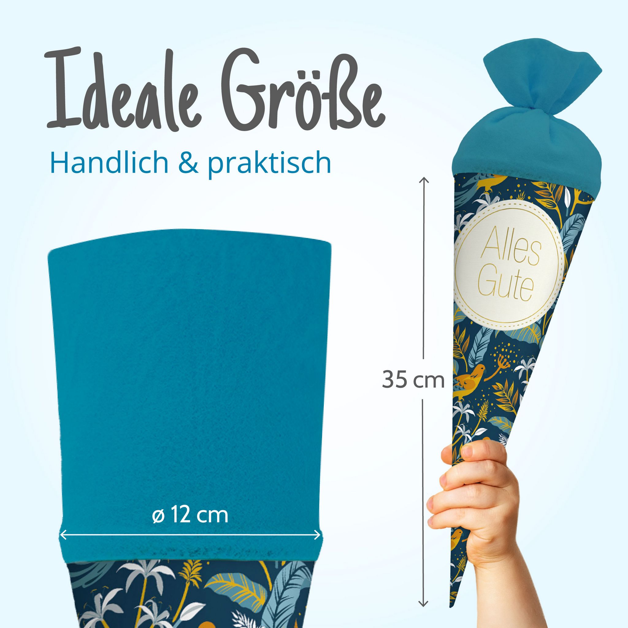 itenga Geschwister Schult�te 35cm "V�gel" mit Aufkleber ...