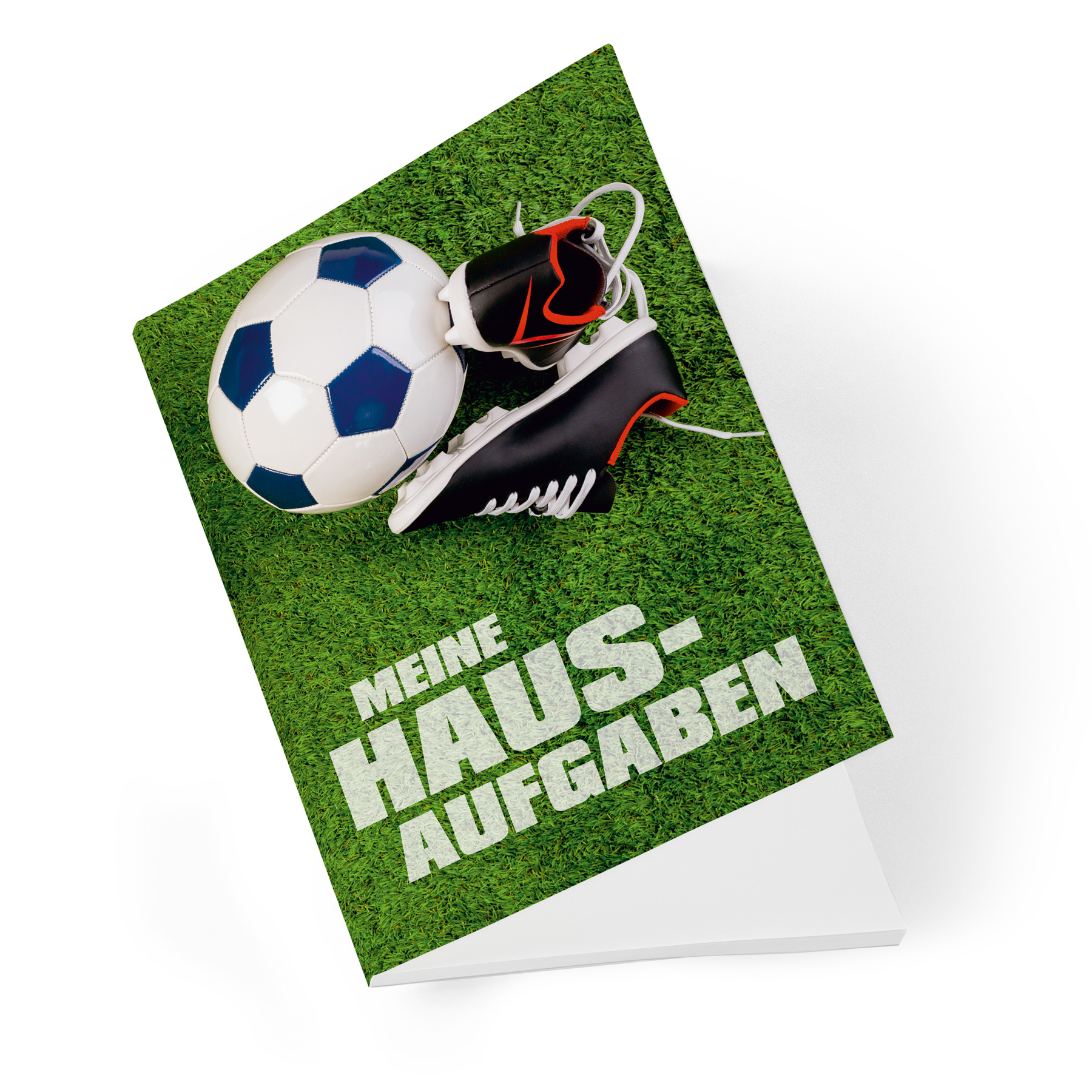itenga Hausaufgabenheft Fu�ballschuhe (Motiv 13) DIN A5,...