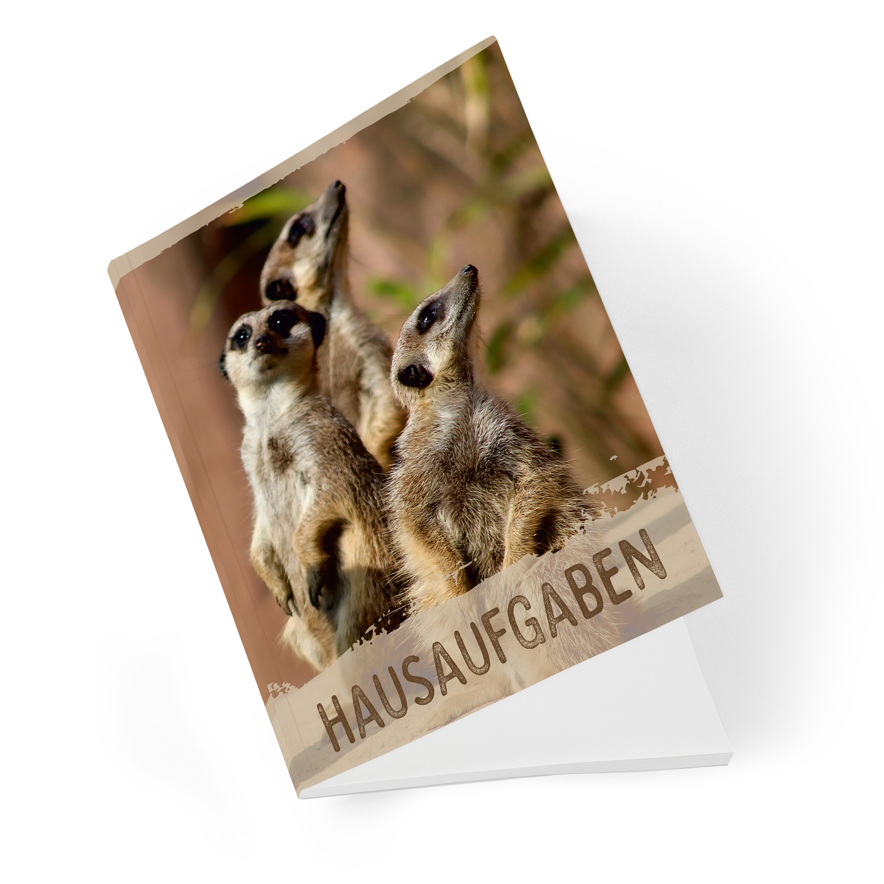 itenga Hausaufgabenheft Erdm�nnchen (Motiv 19) DIN A5, 9...