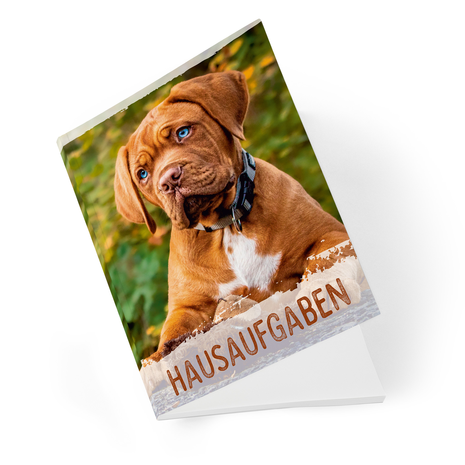 itenga Hausaufgabenheft Hund (Motiv 20) DIN A5, 96 Seiten
