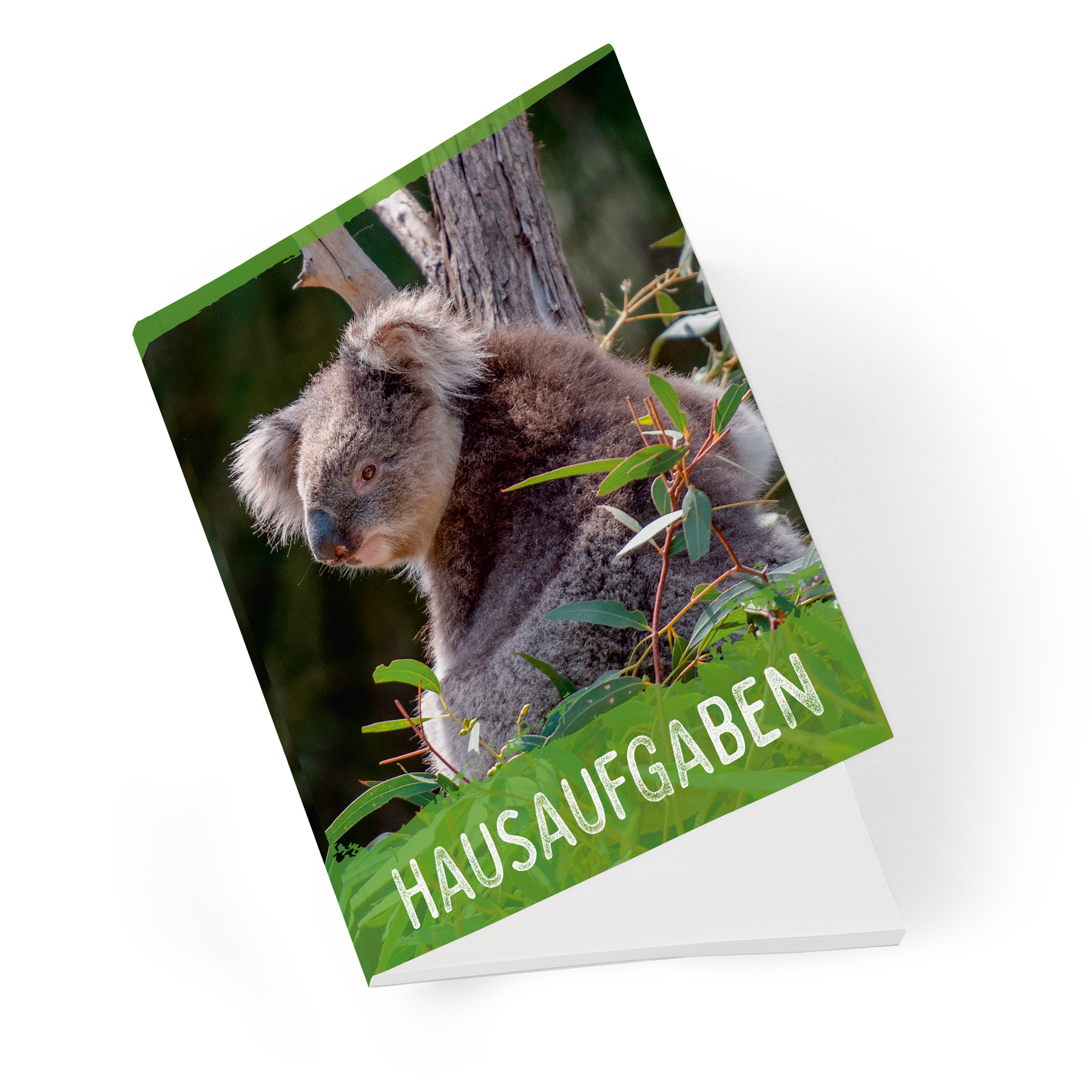 itenga Hausaufgabenheft Koala (Motiv 23) DIN A5, 96 Seiten