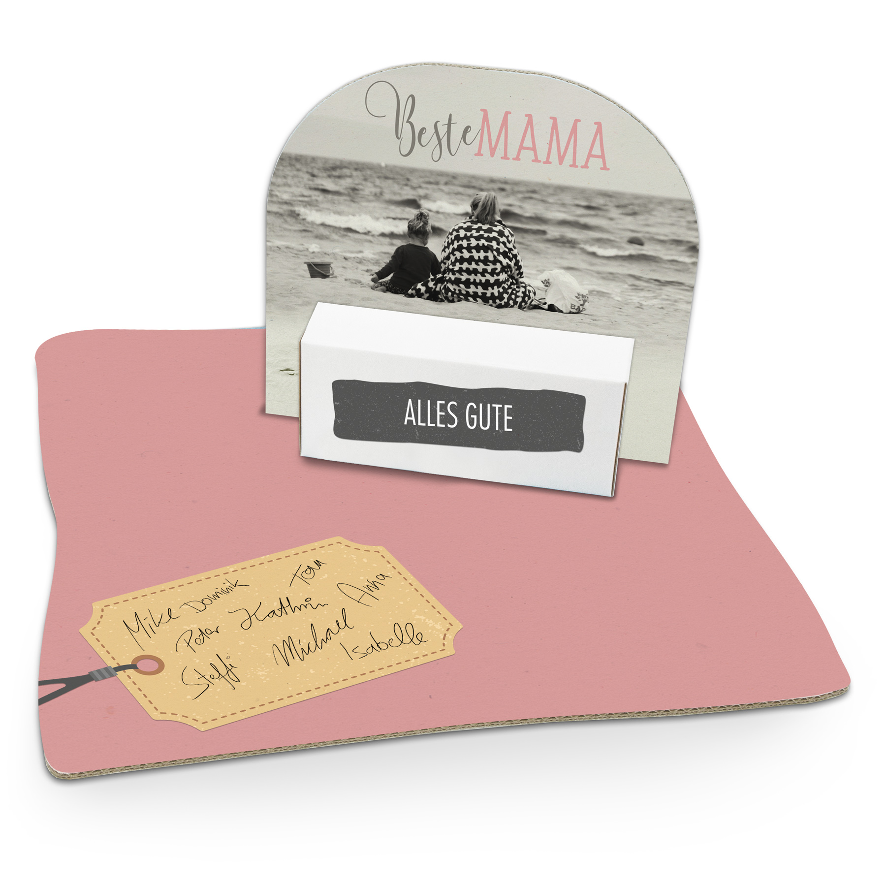 itenga Geldgeschenkverpackung Beste Mama (Motiv 84) mit ...