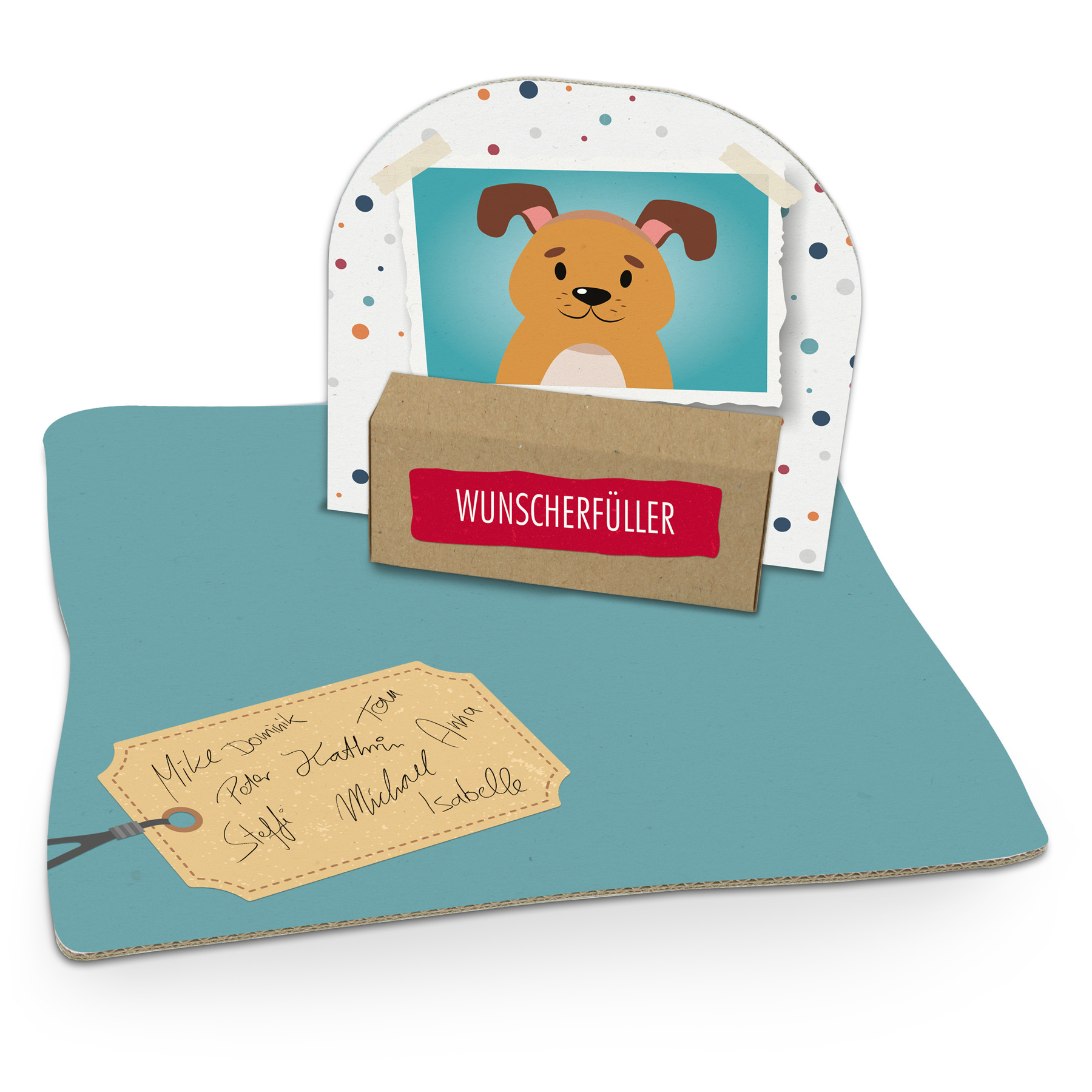 itenga Geldgeschenkverpackung Hund / Haustier (Motiv 95)...