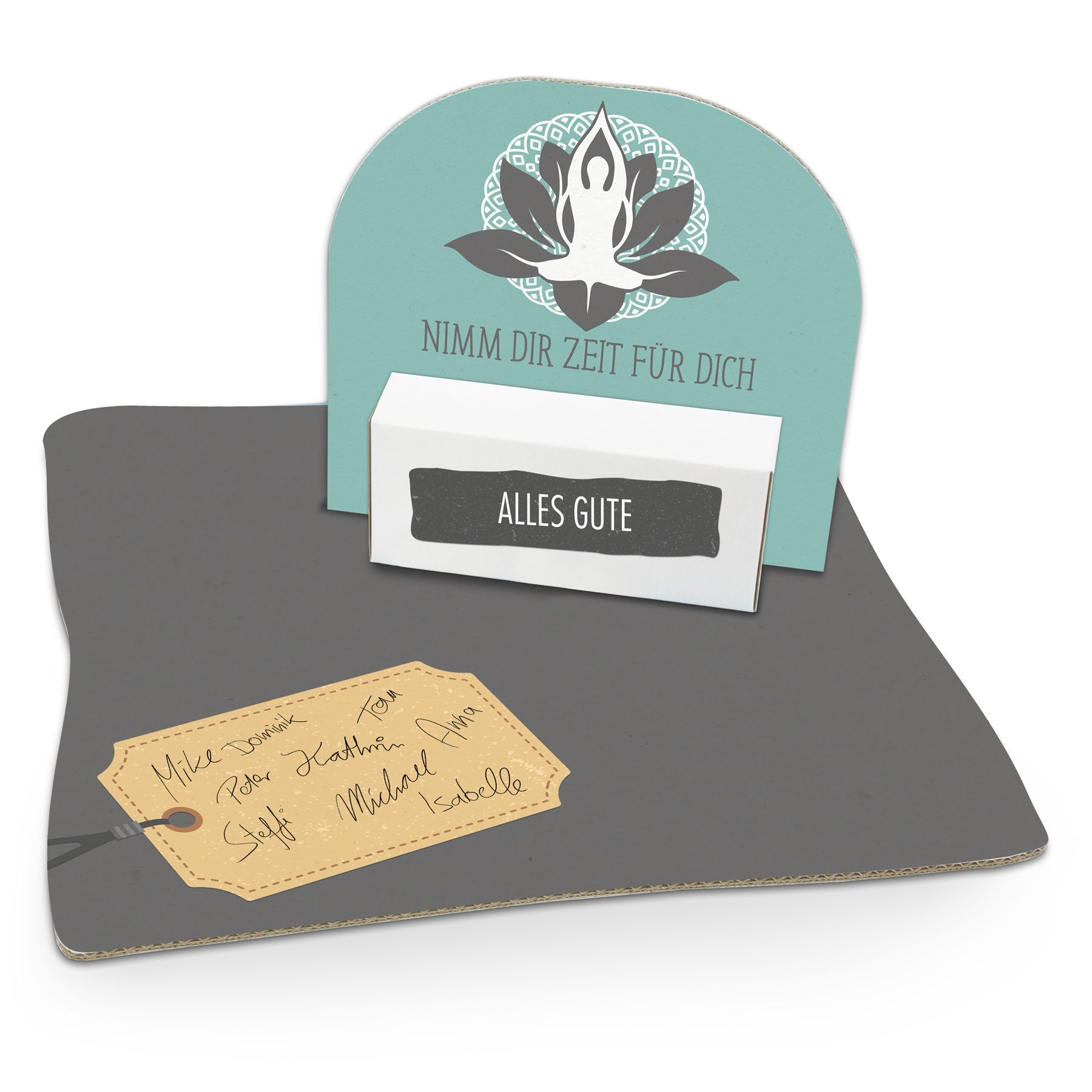 itenga Geldgeschenkverpackung Wellness Yoga (Motiv 117) ...