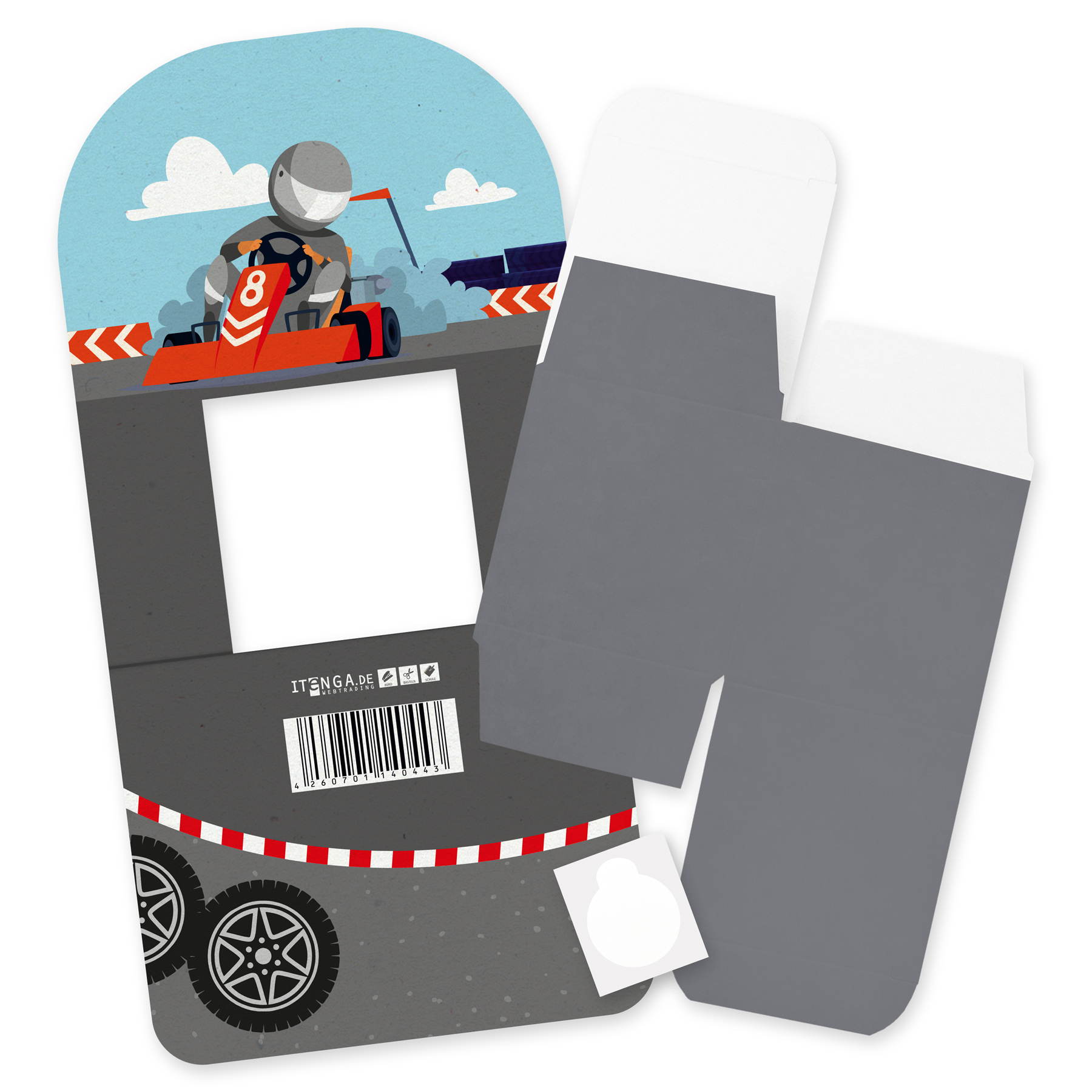 itenga Geldgeschenkverpackung Basic Kart I Aufsteller mi...