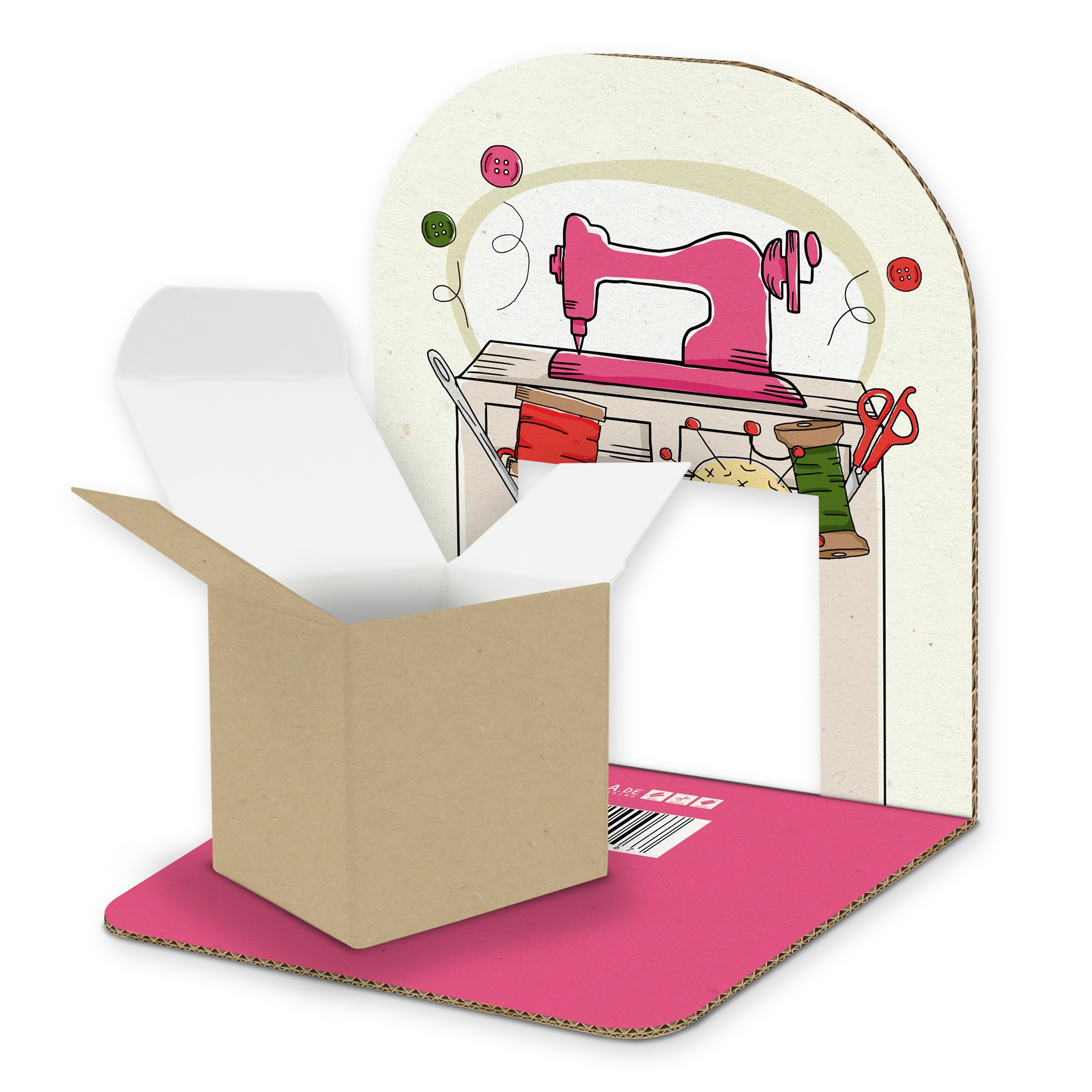 itenga Geldgeschenkverpackung Basic N�hmaschine I Aufste...
