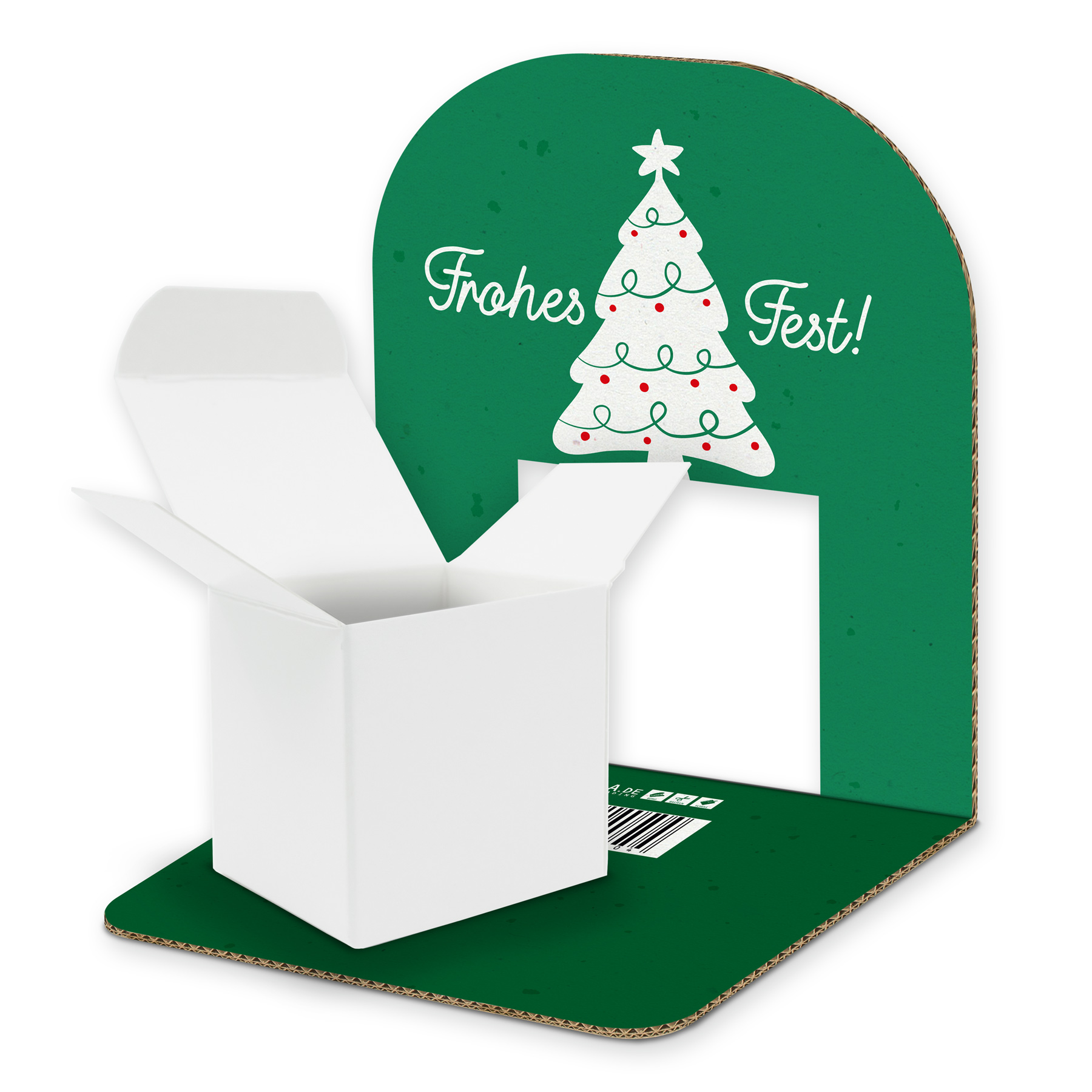 itenga Geldgeschenkverpackung Basic Tannenbaum I Aufstel...