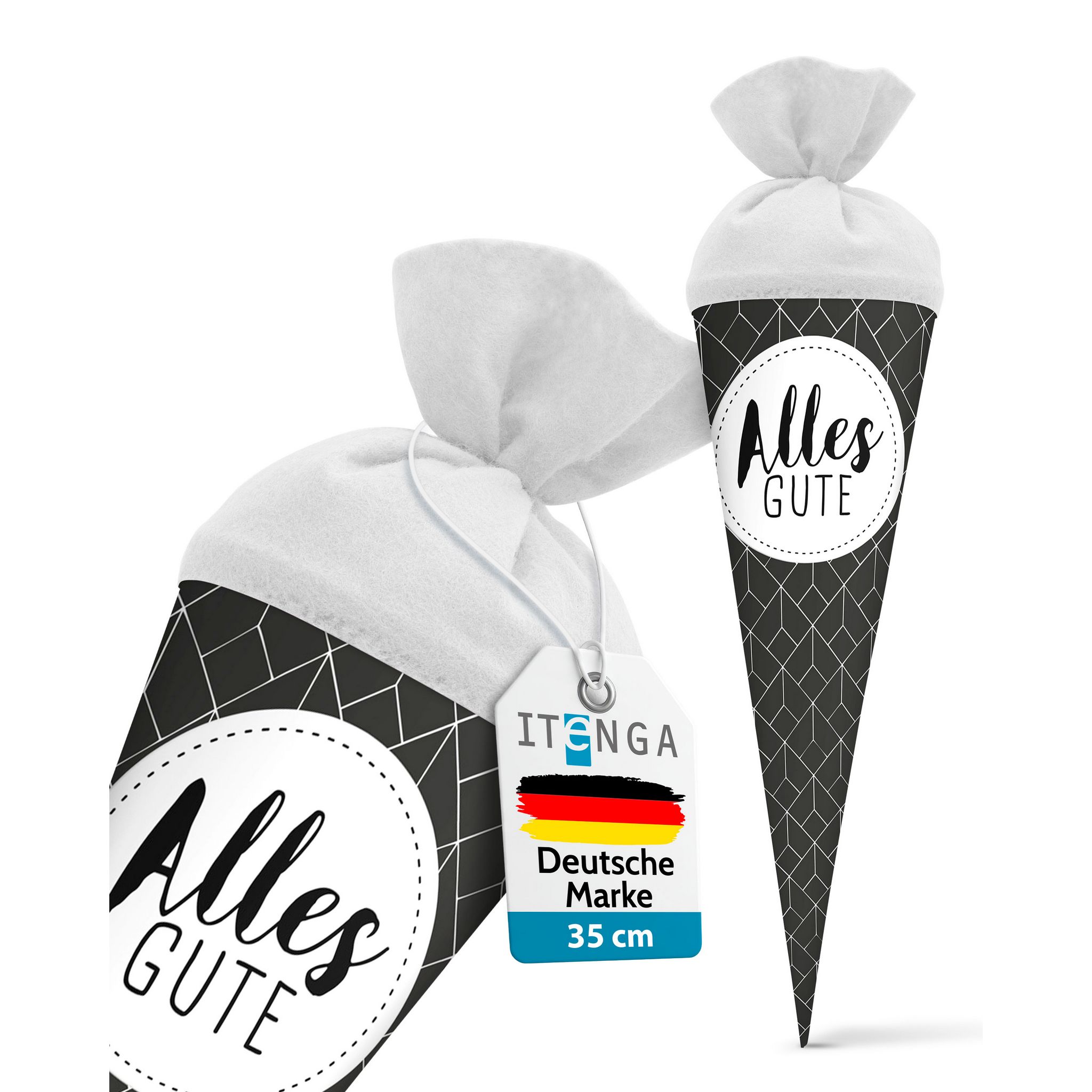 itenga Geschwister Schult�te 35cm Muster abstrakt ALLES ...