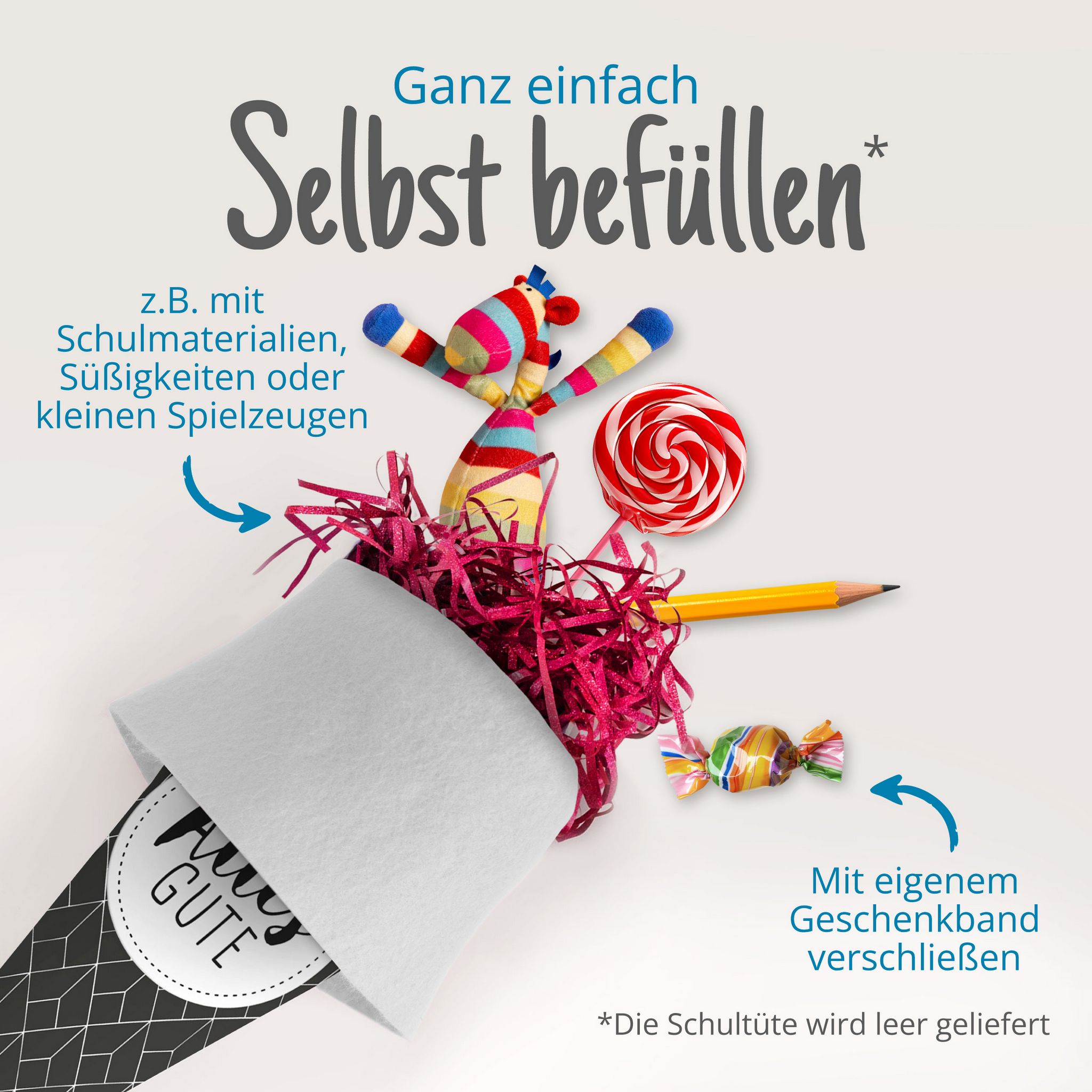 itenga Geschwister Schult�te 35cm Muster abstrakt ALLES ...