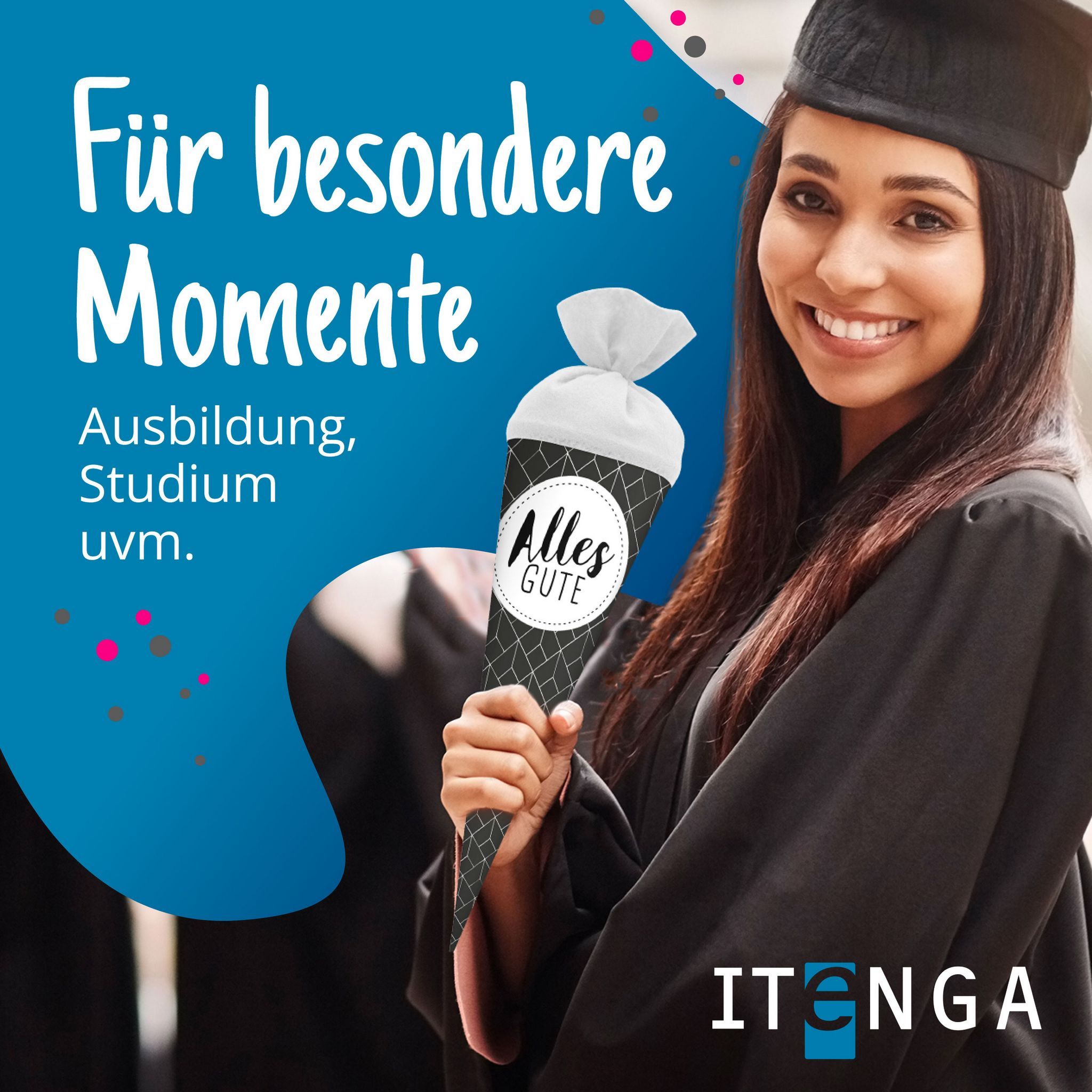 itenga Geschwister Schult�te 35cm Muster abstrakt ALLES ...