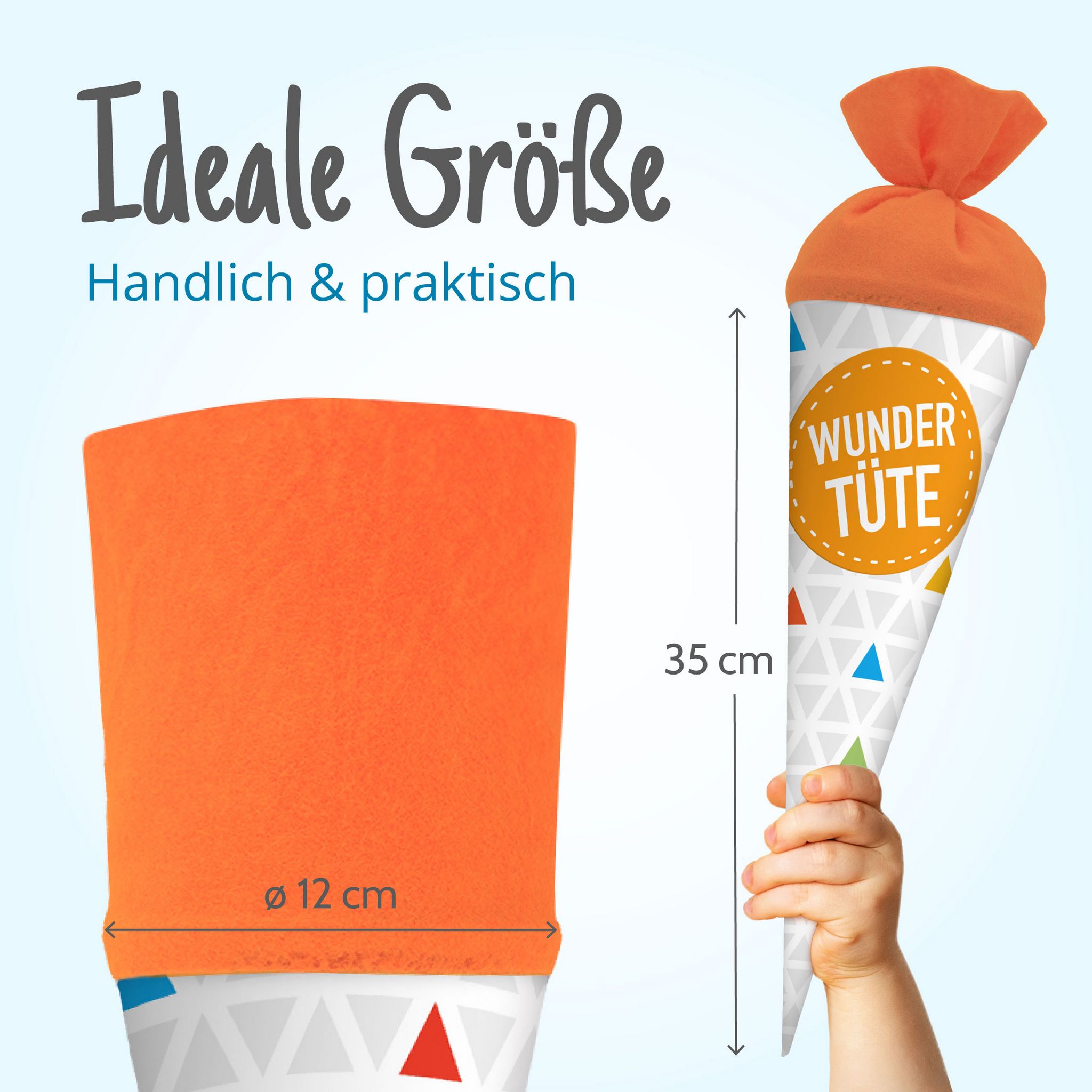 itenga Geschwisterschult�te 35cm Dreiecke Wundert�te Ges...