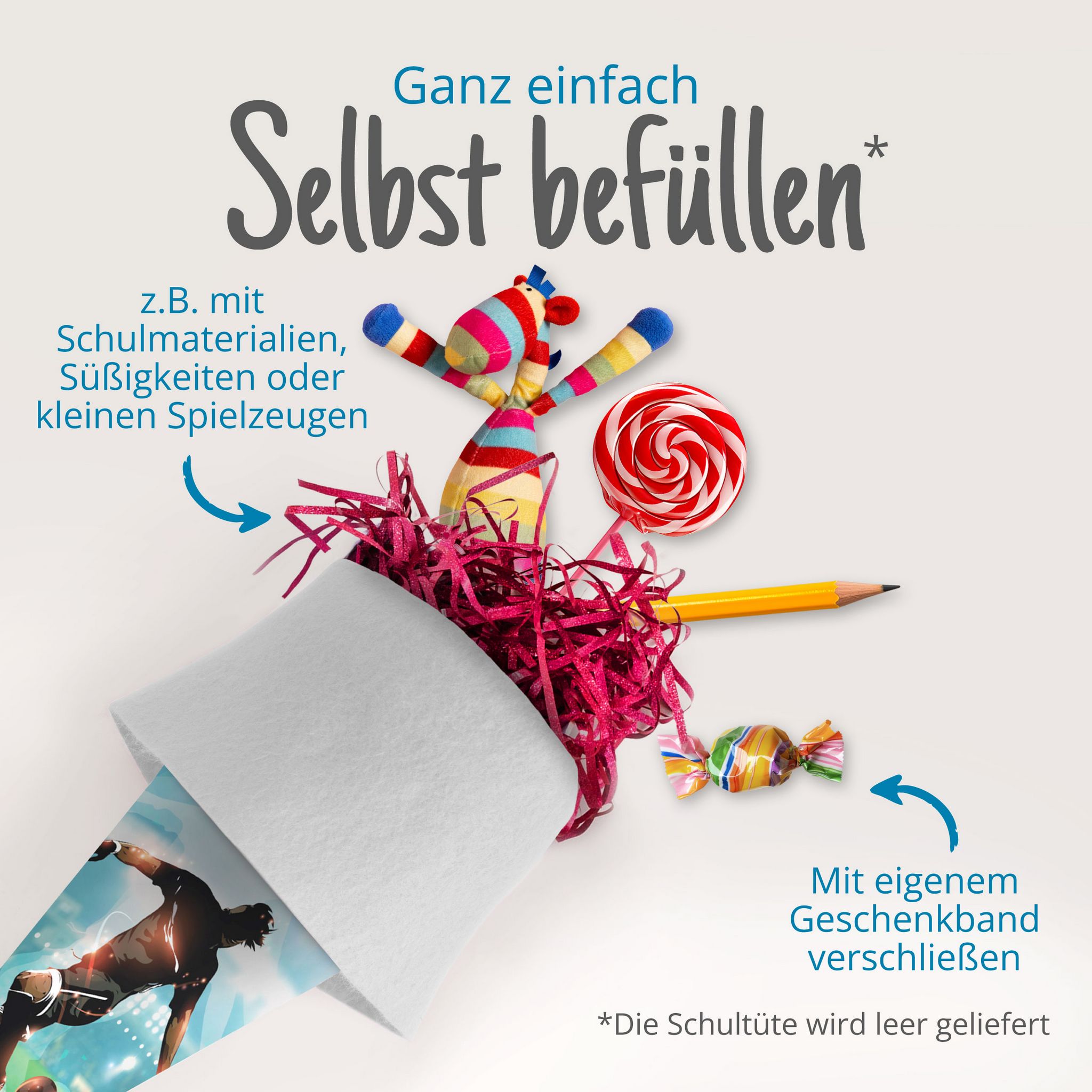 itenga Geschwister Schult�te 35cm Fu�ball Fu�baller