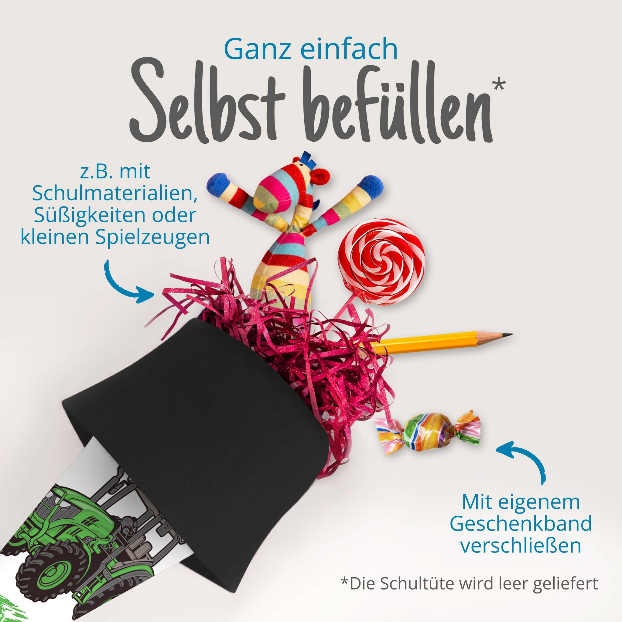 itenga Geschwister Schult�te 35cm Traktor