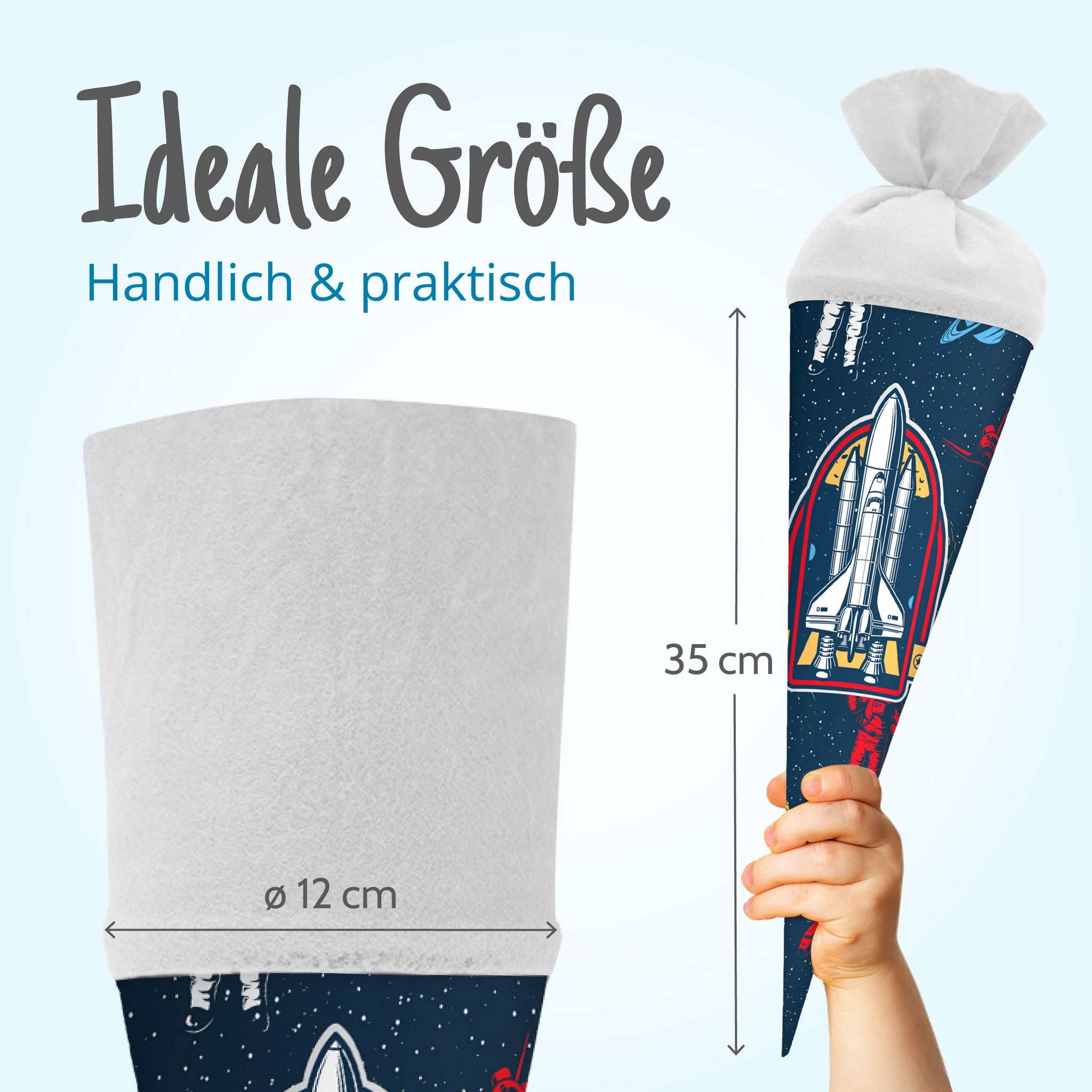 itenga Geschwister Schult�te rund 35cm Weltraum