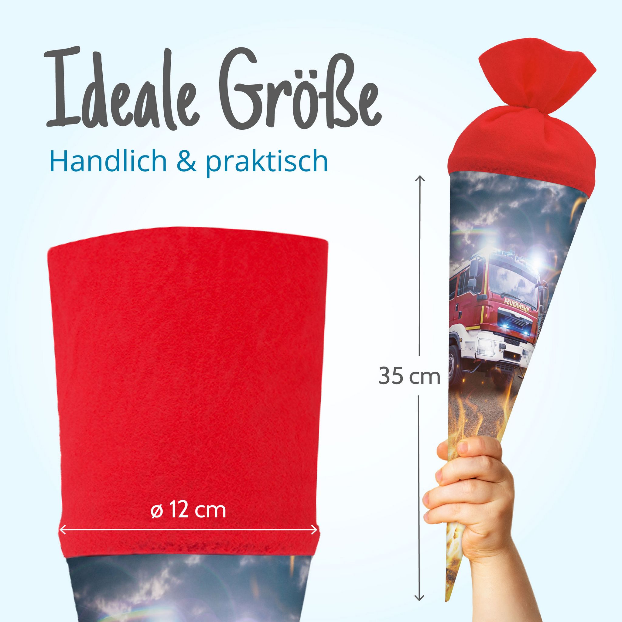 itenga Geschwister Schult�te rund 35cm Feuerwehr