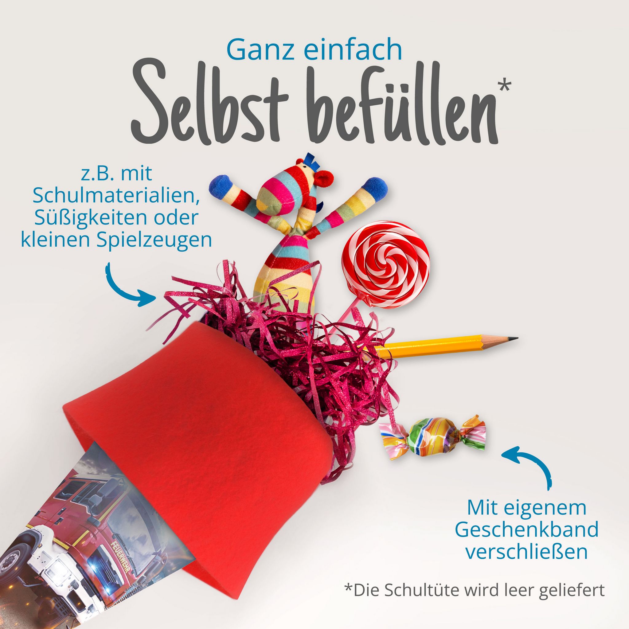 itenga Geschwister Schult�te rund 35cm Feuerwehr