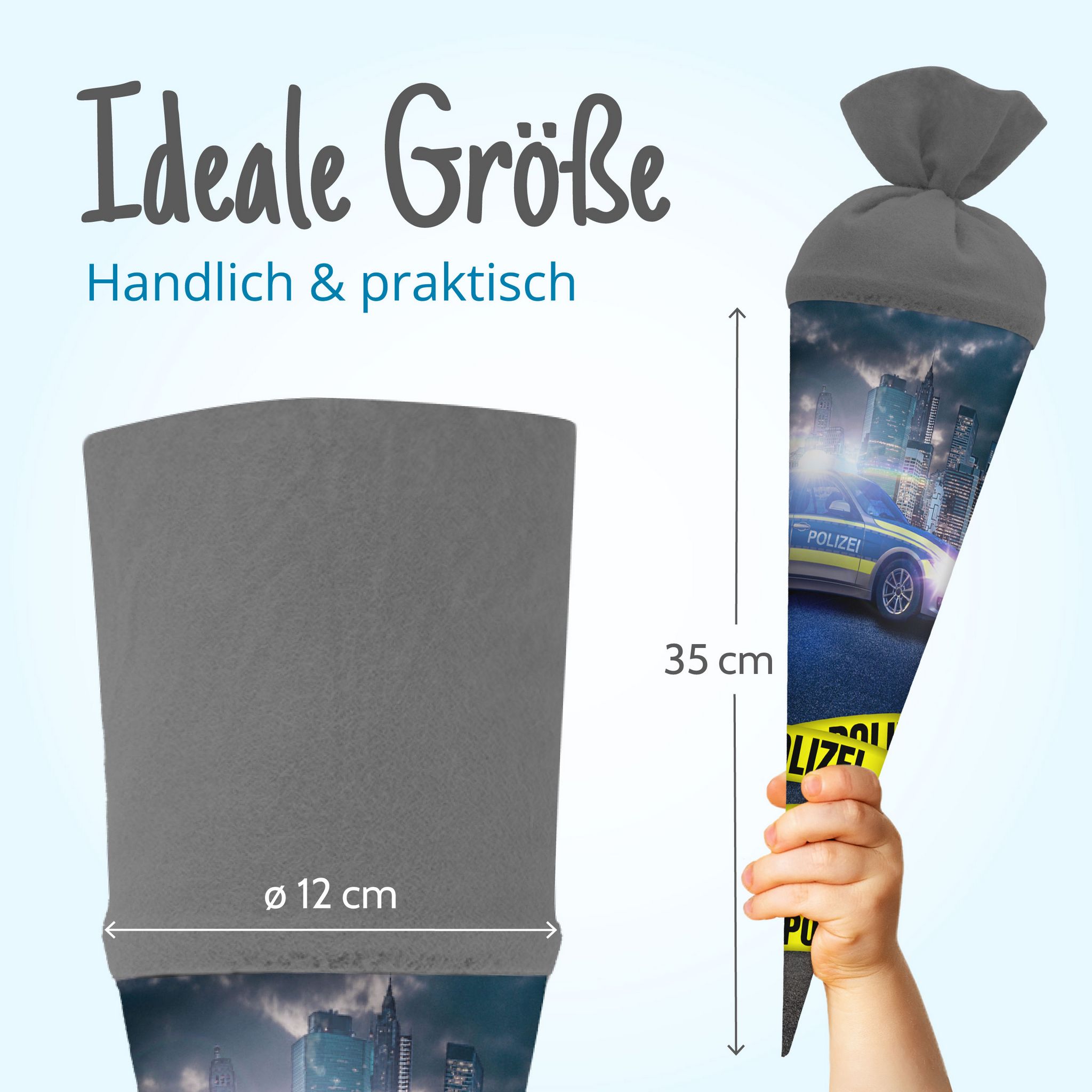itenga Geschwister Schult�te rund 35cm Polizei