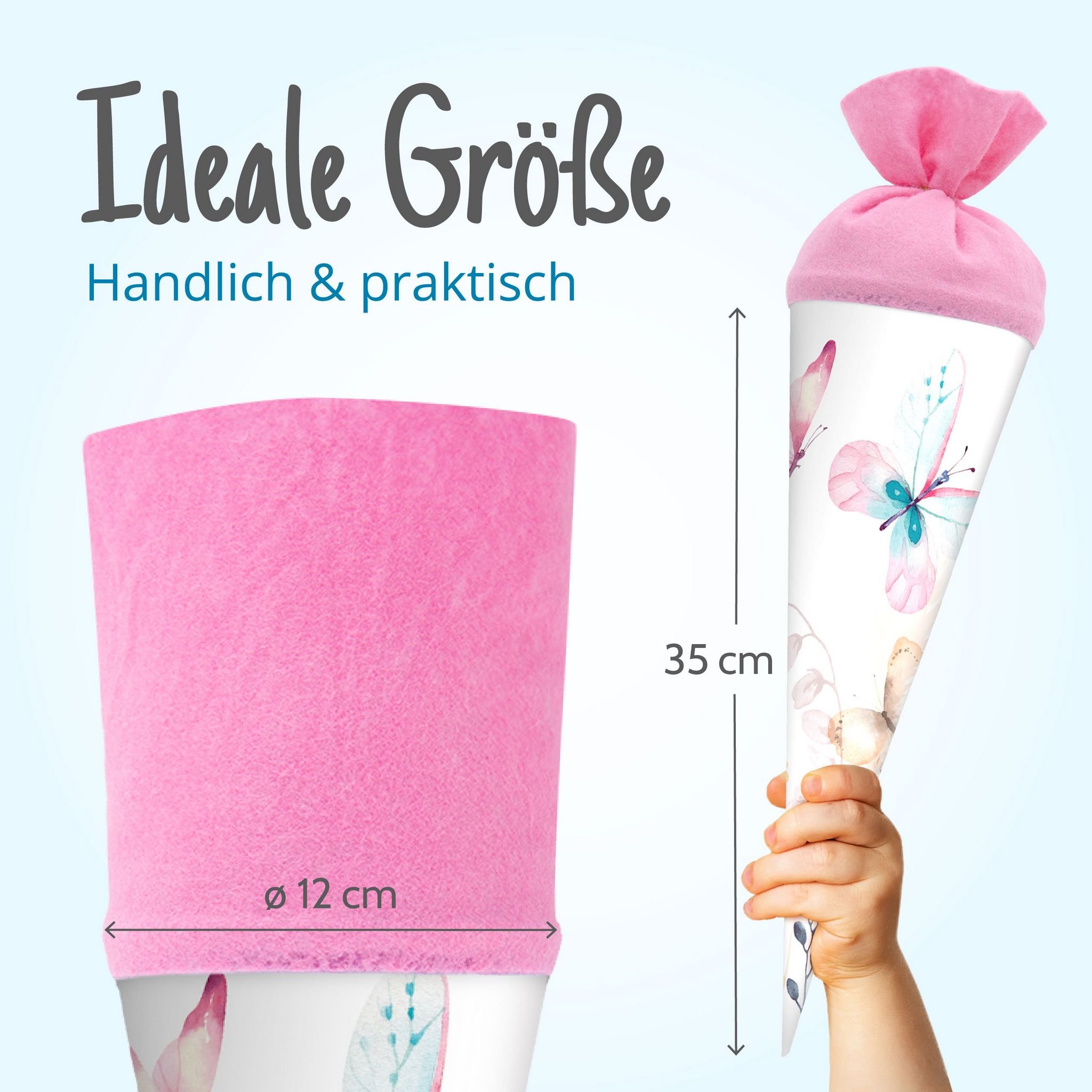 itenga Geschwister Schult�te 35cm Schmetterling