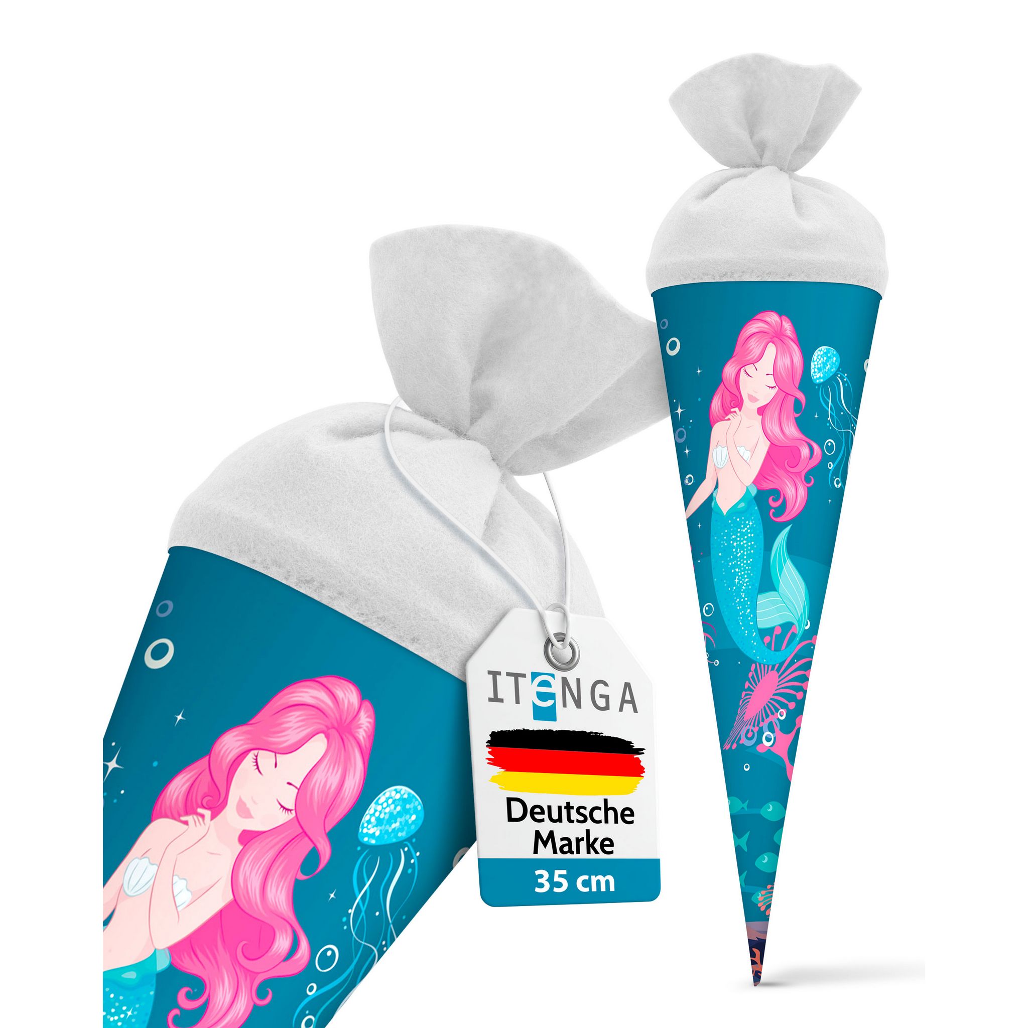 itenga Geschwister Schult�te 35cm Meerjungfrau