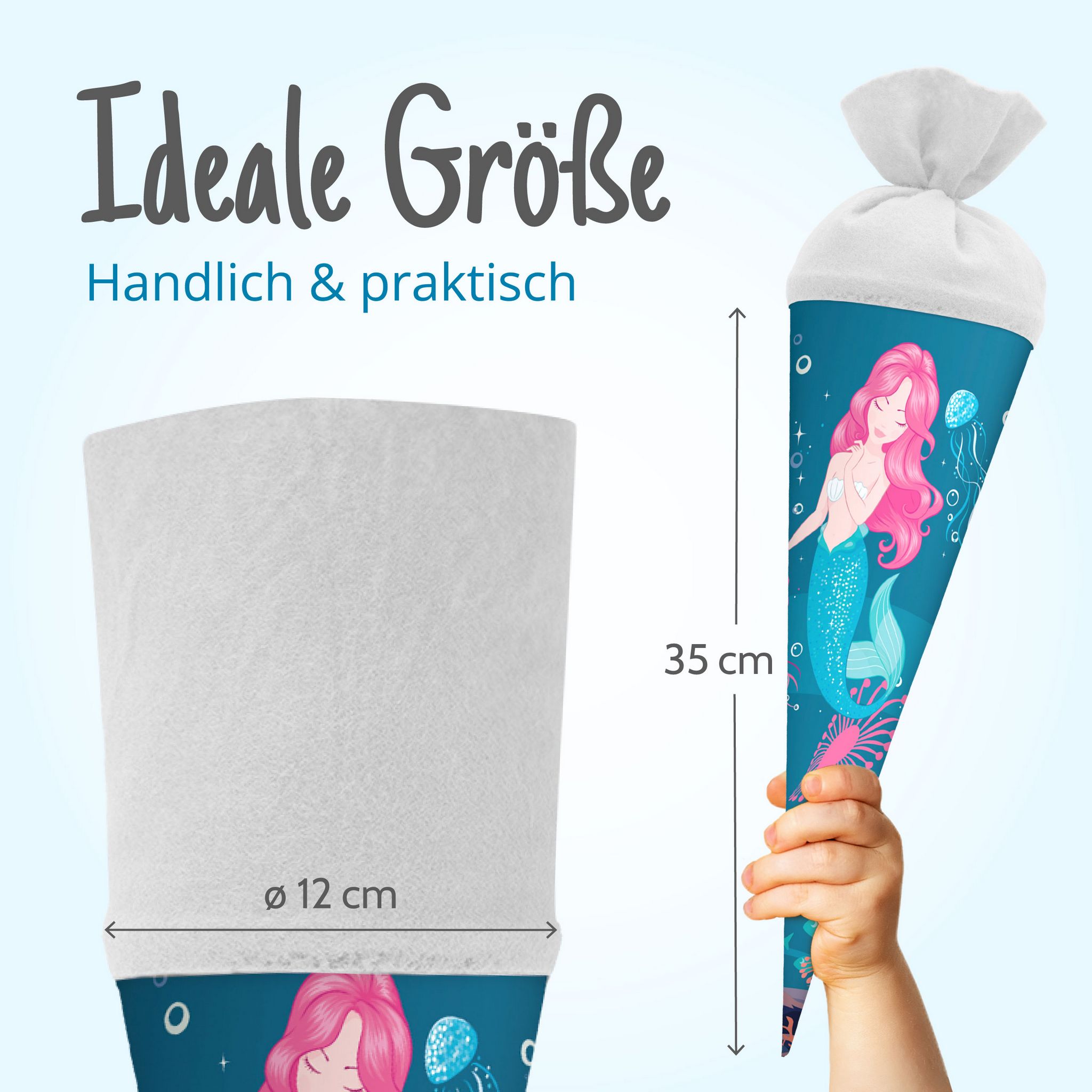 itenga Geschwister Schult�te 35cm Meerjungfrau