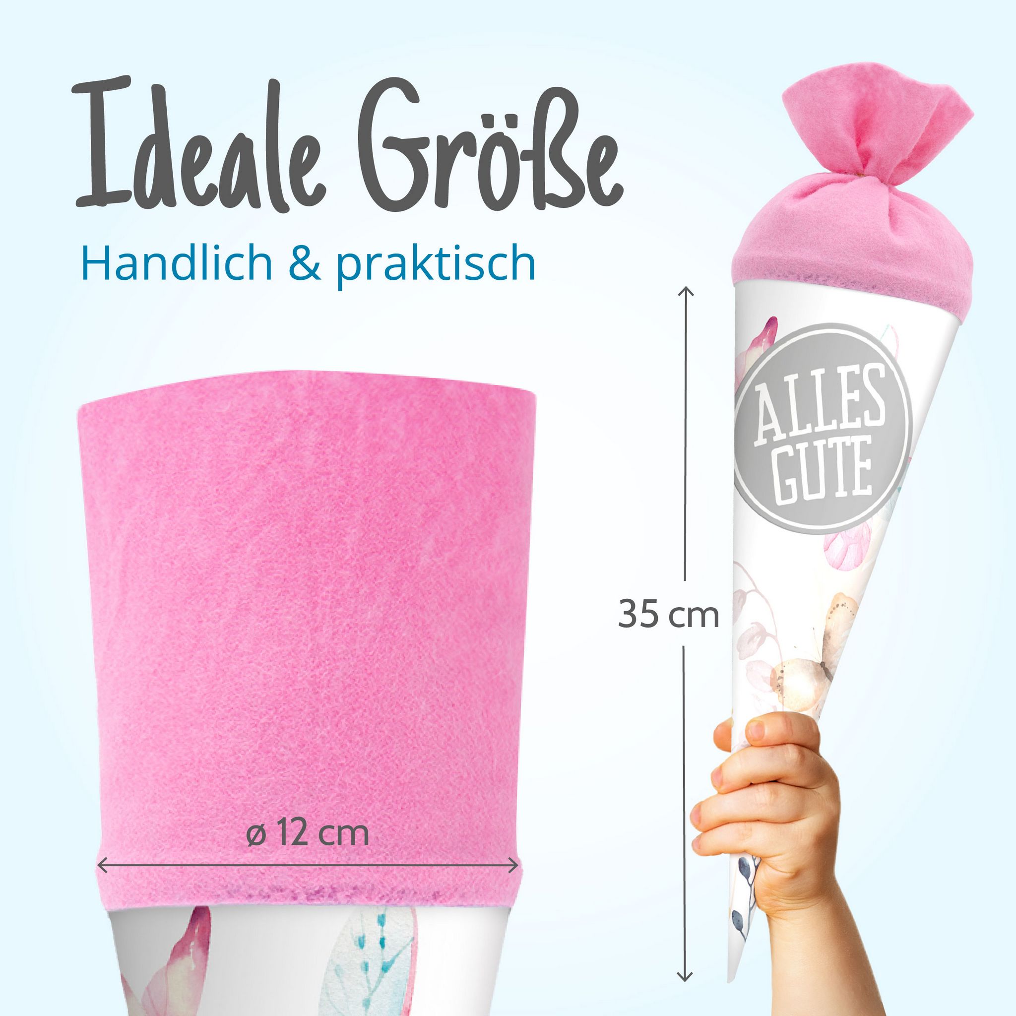 itenga Geschwisterschult�te Schmetterling 35cm mit Stick...