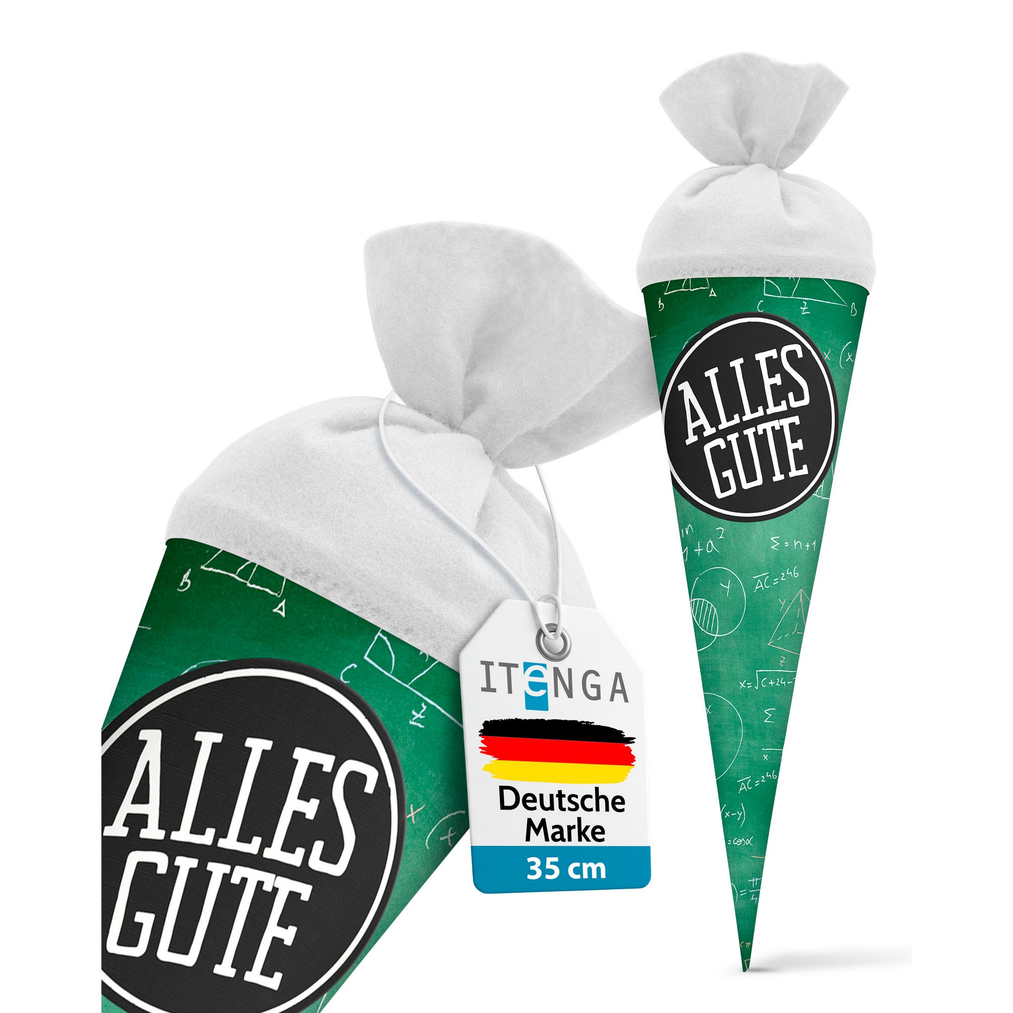 itenga Geschwister Schult�te 35cm Formeln mit Sticker "A...