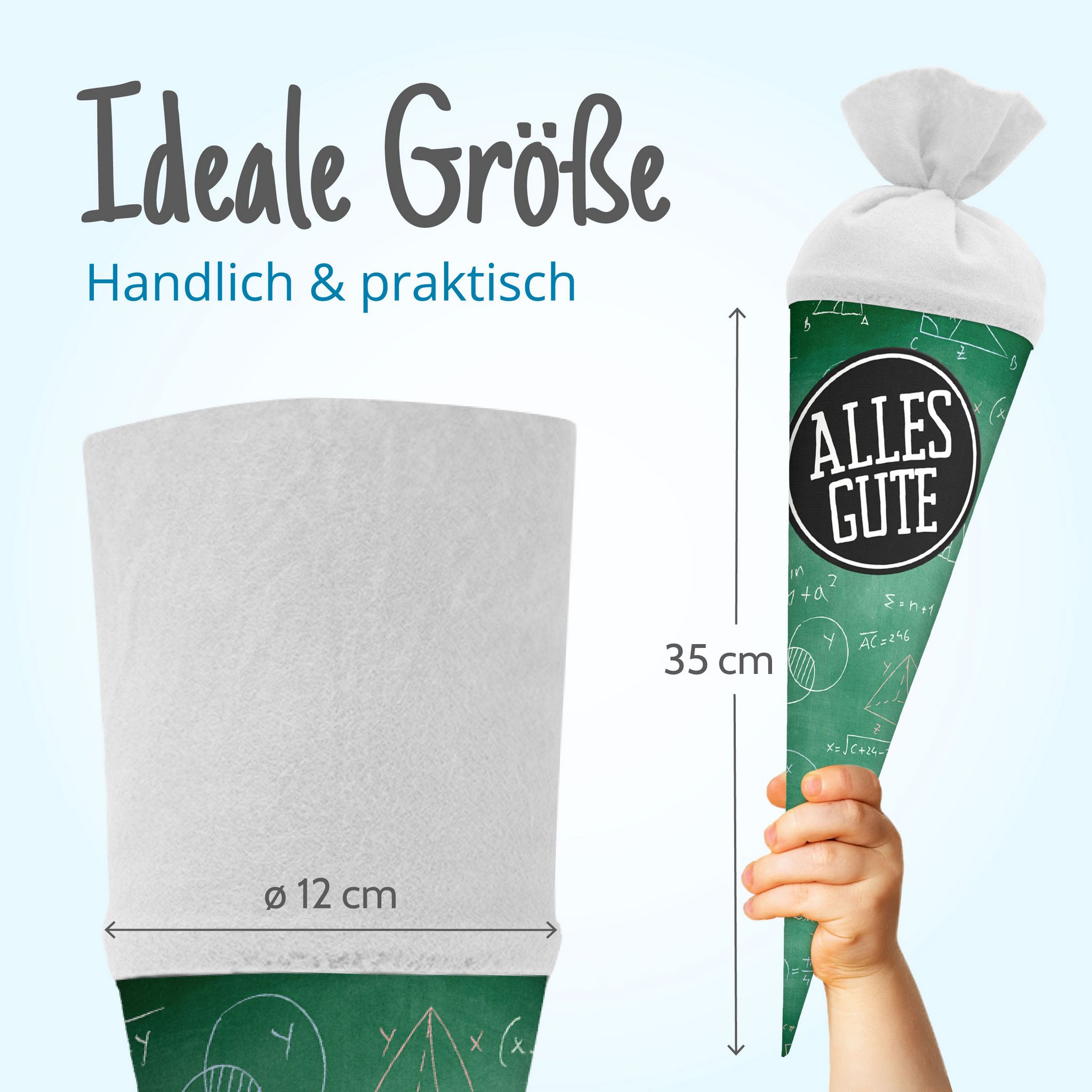 itenga Geschwister Schult�te 35cm Formeln mit Sticker "A...