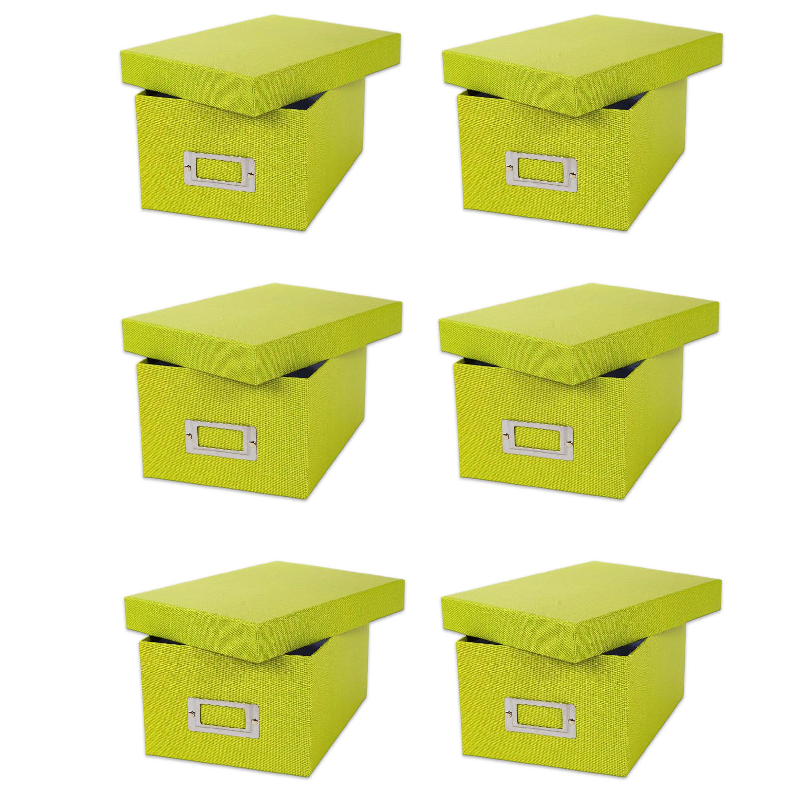 Set - 6er Goldbuch Fotobox Bella Vista GR�N je 700 Fotos...