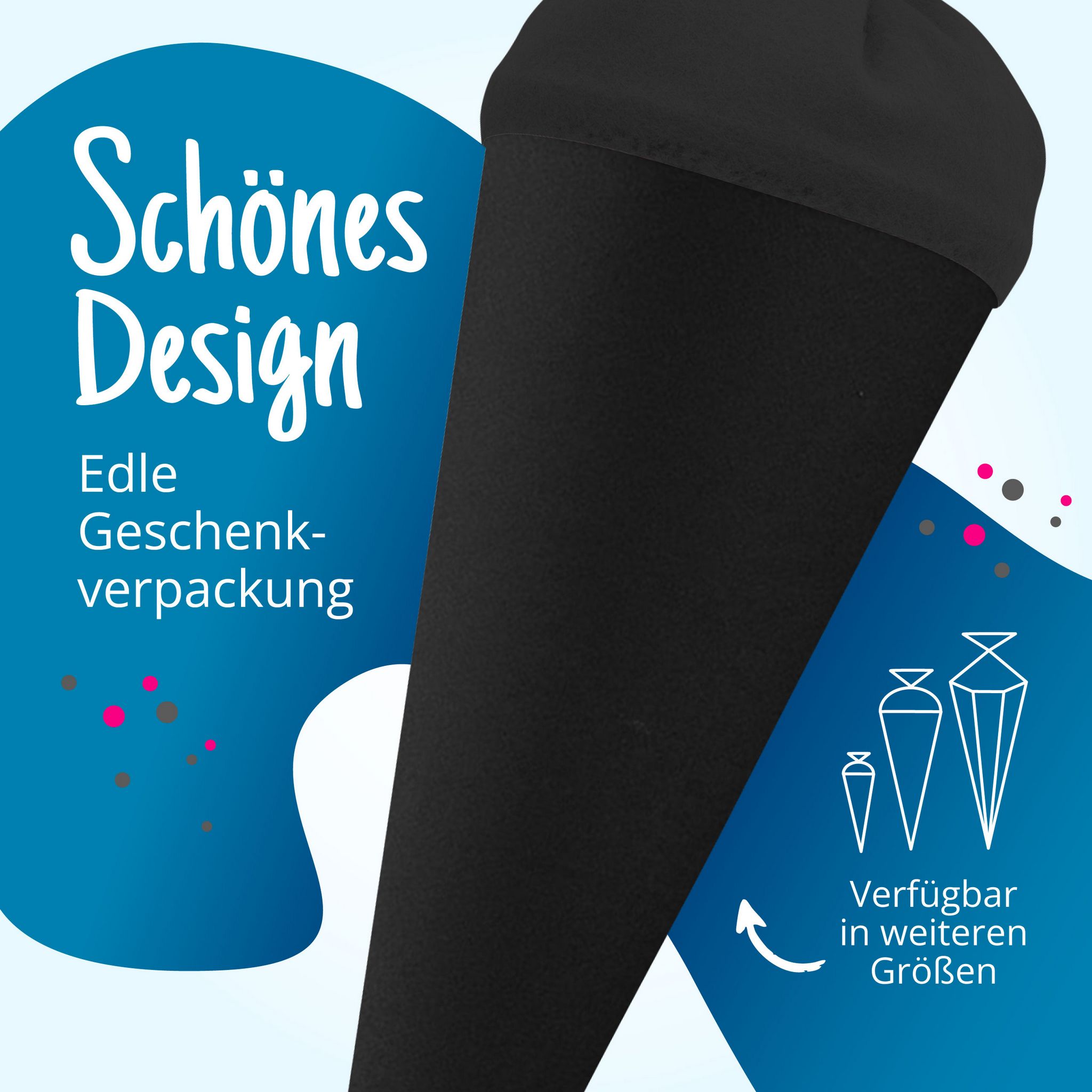 itenga Geschwister - Bastelschult�te 35cm mit Filzversch...