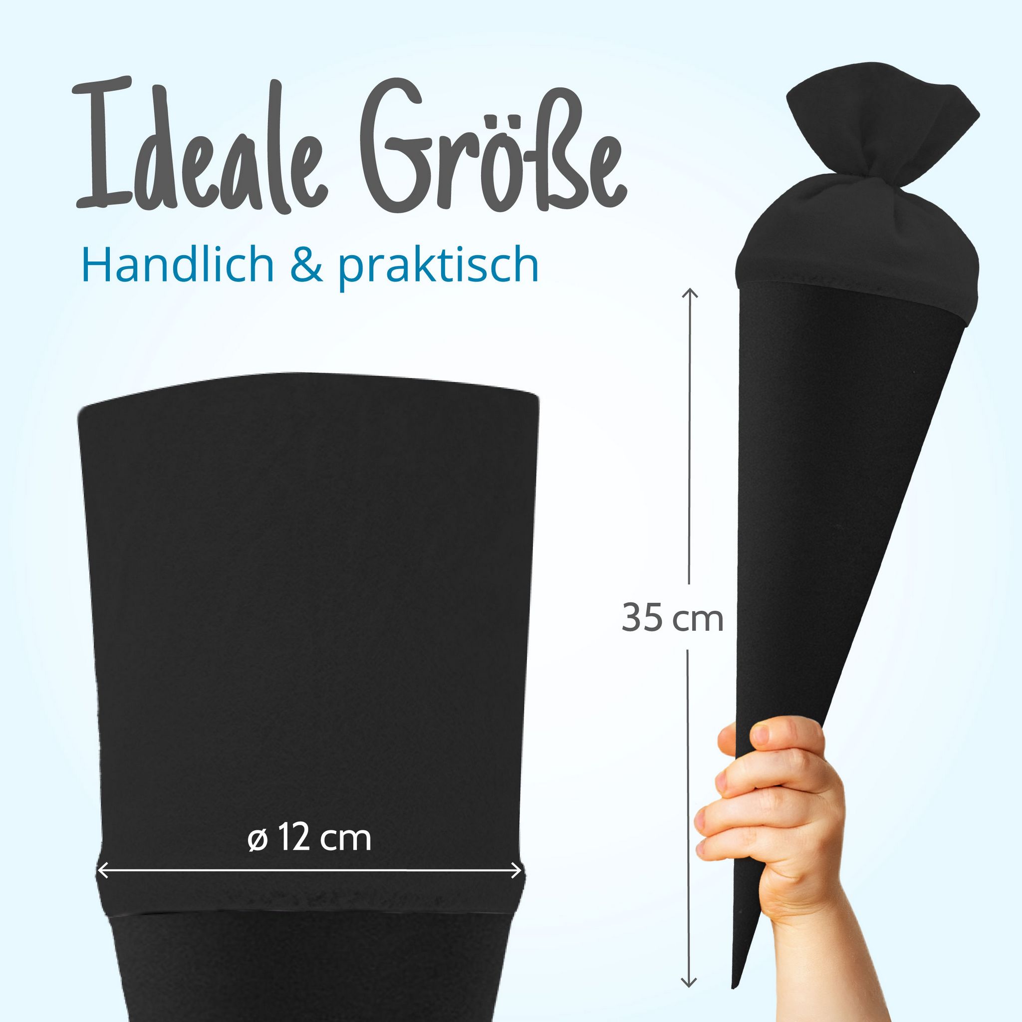 itenga Geschwister - Bastelschult�te 35cm mit Filzversch...