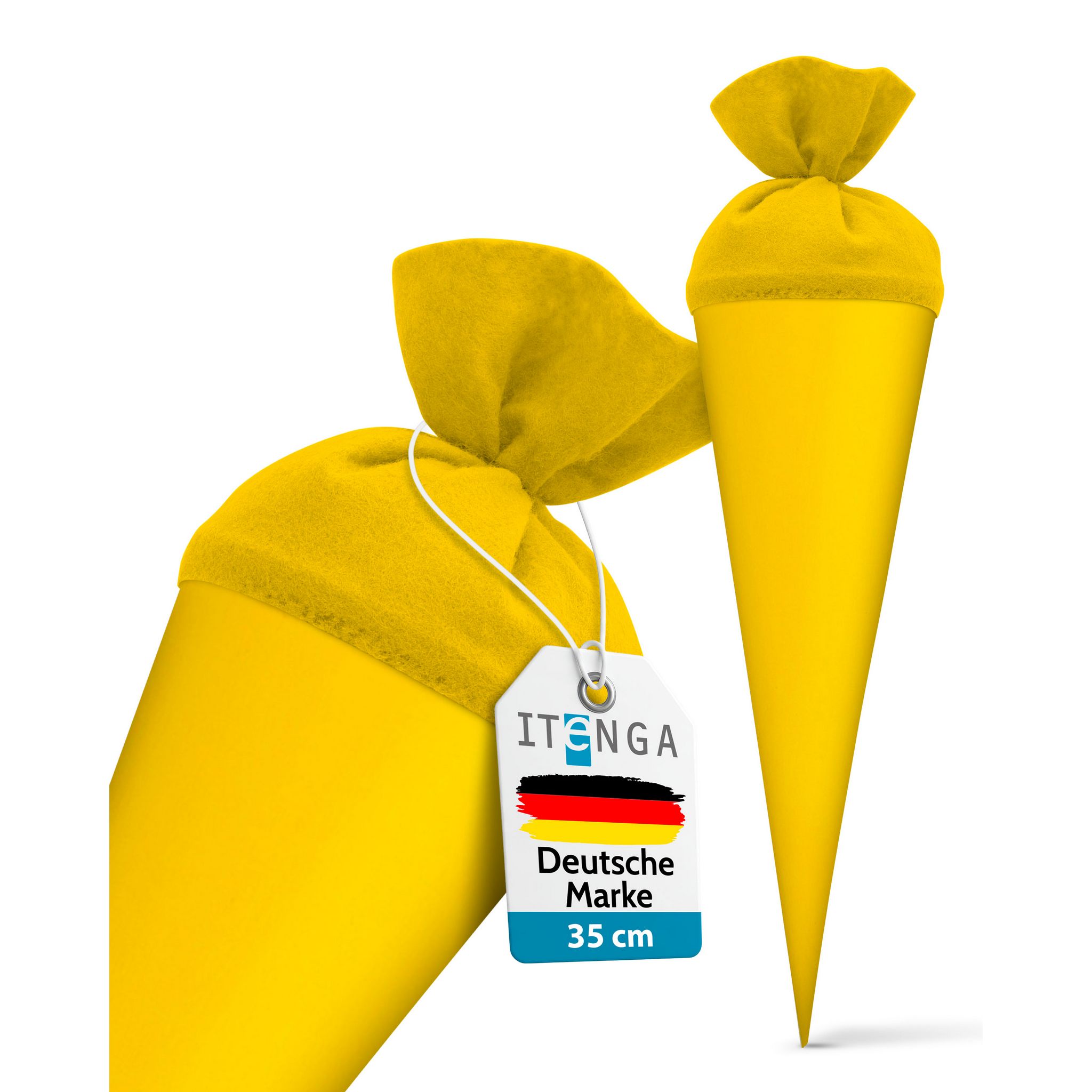 itenga Geschwister - Bastelschult�te 35cm mit Filzversch...