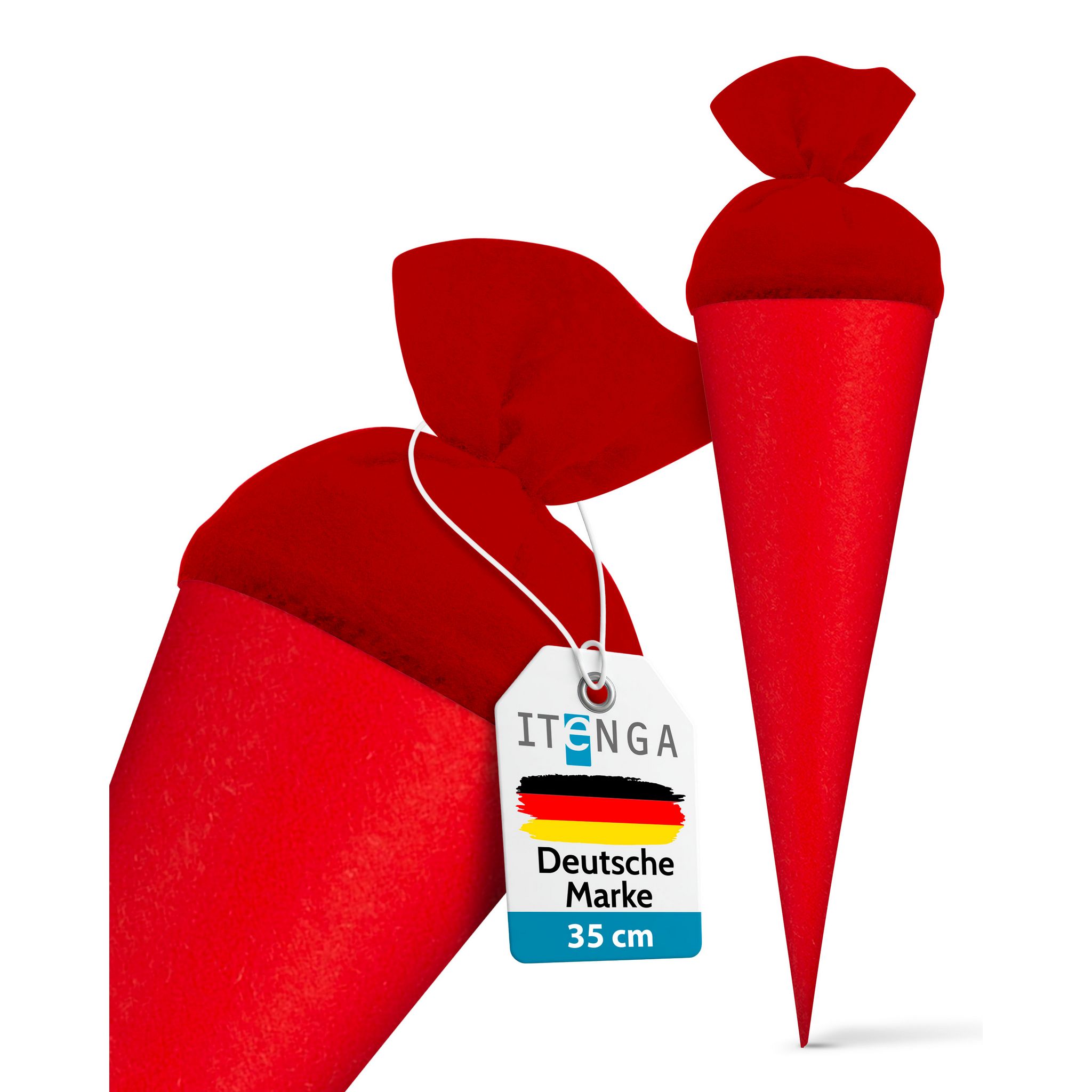 itenga Geschwister - Bastelschult�te 35cm mit Filzversch...