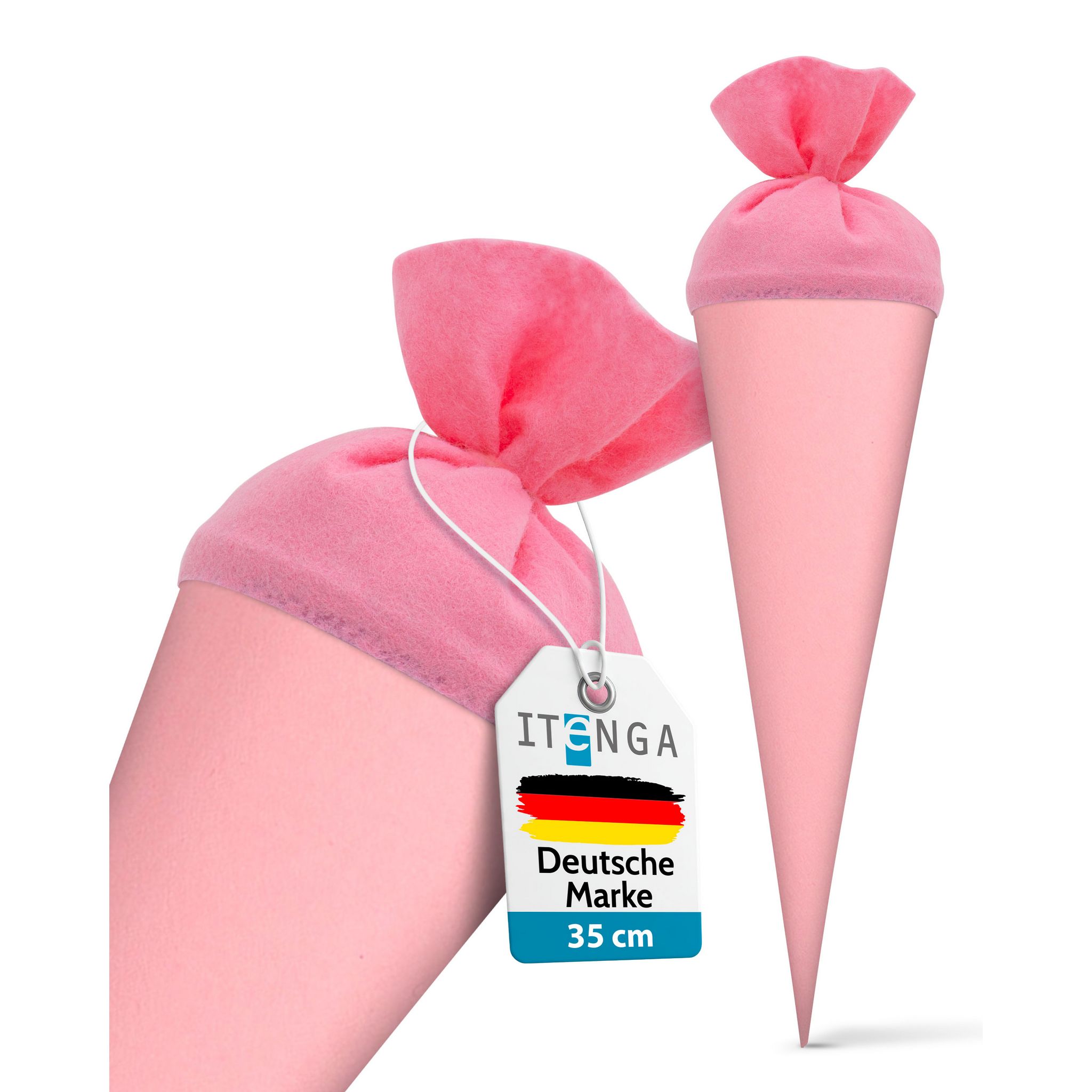 itenga Geschwister - Bastelschult�te 35cm mit Filzversch...