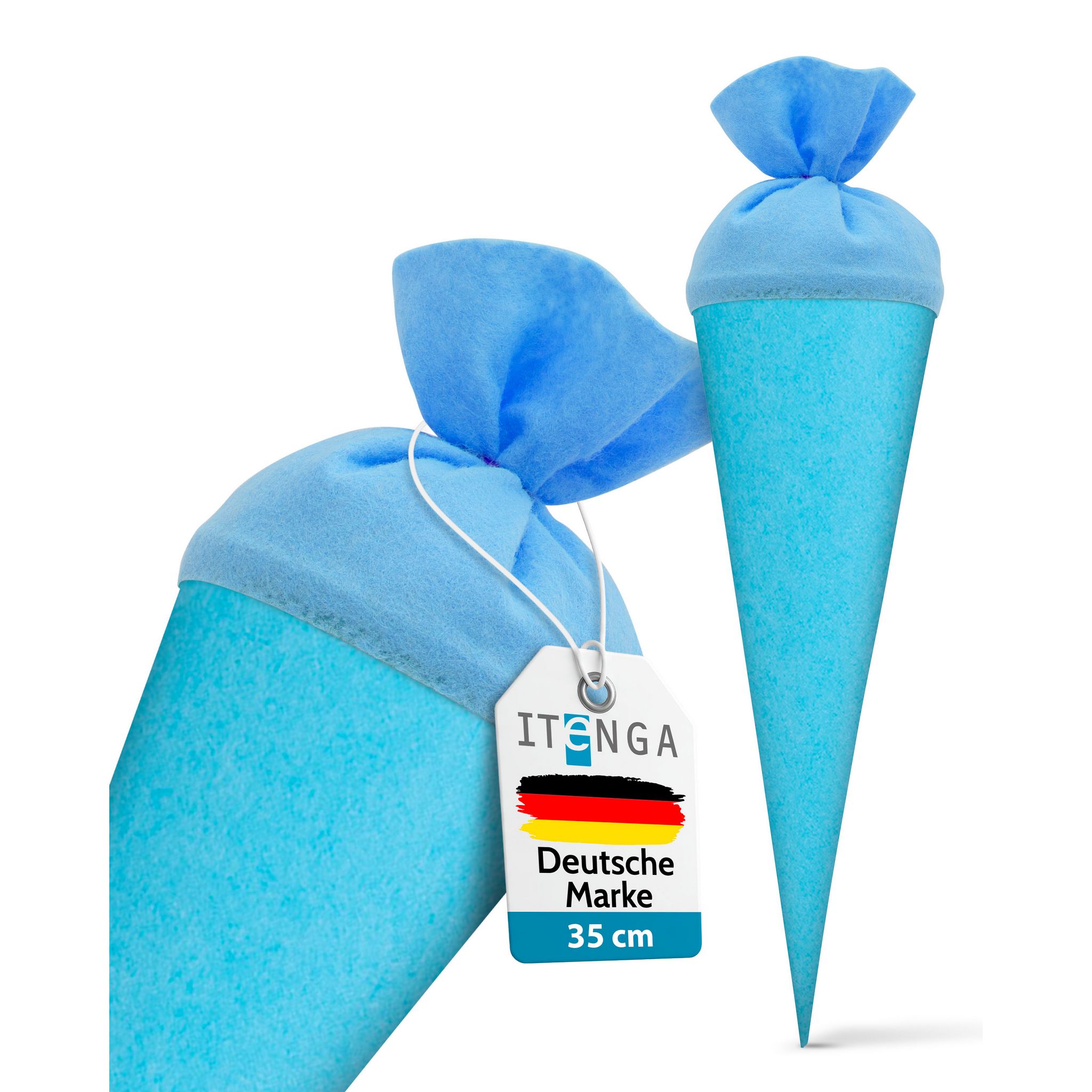 itenga Geschwister - Bastelschult�te 35cm mit Filzversch...