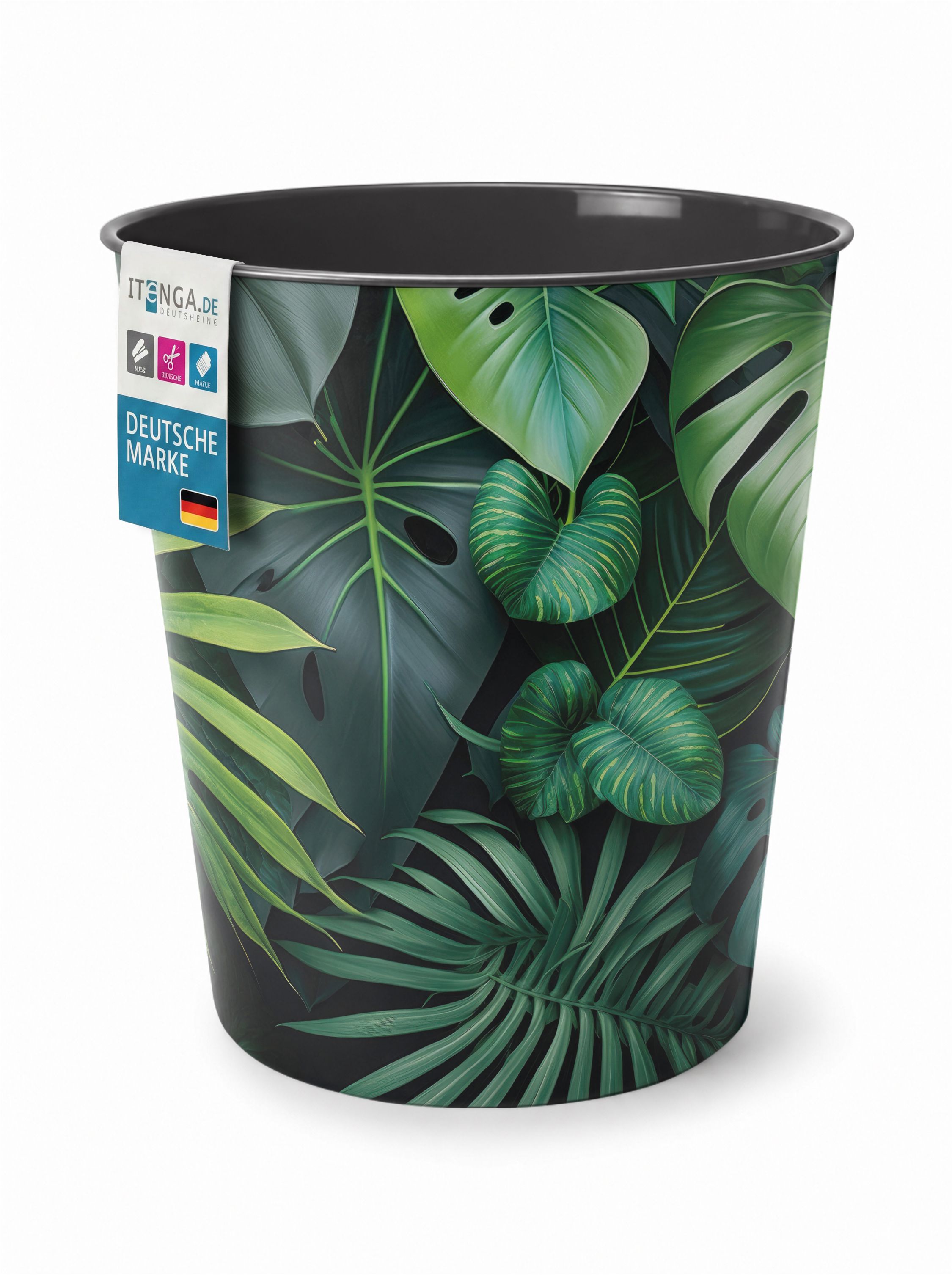 itenga Papierkorb f�r Kinder und Erwachsene - Motiv Dsch...