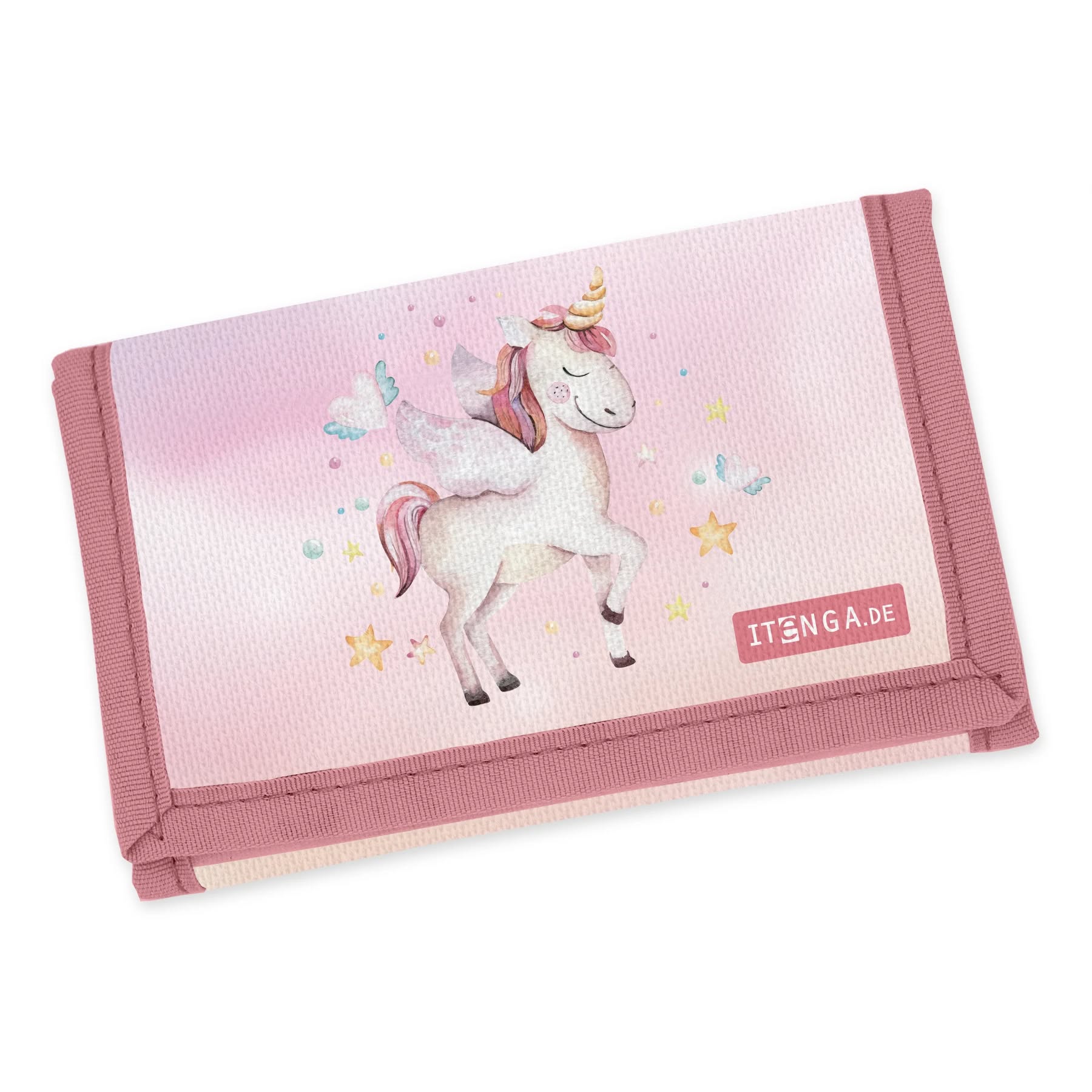 itenga Brustbeutel - EINHORN WASSERFARBEN - Geld Beutel ...