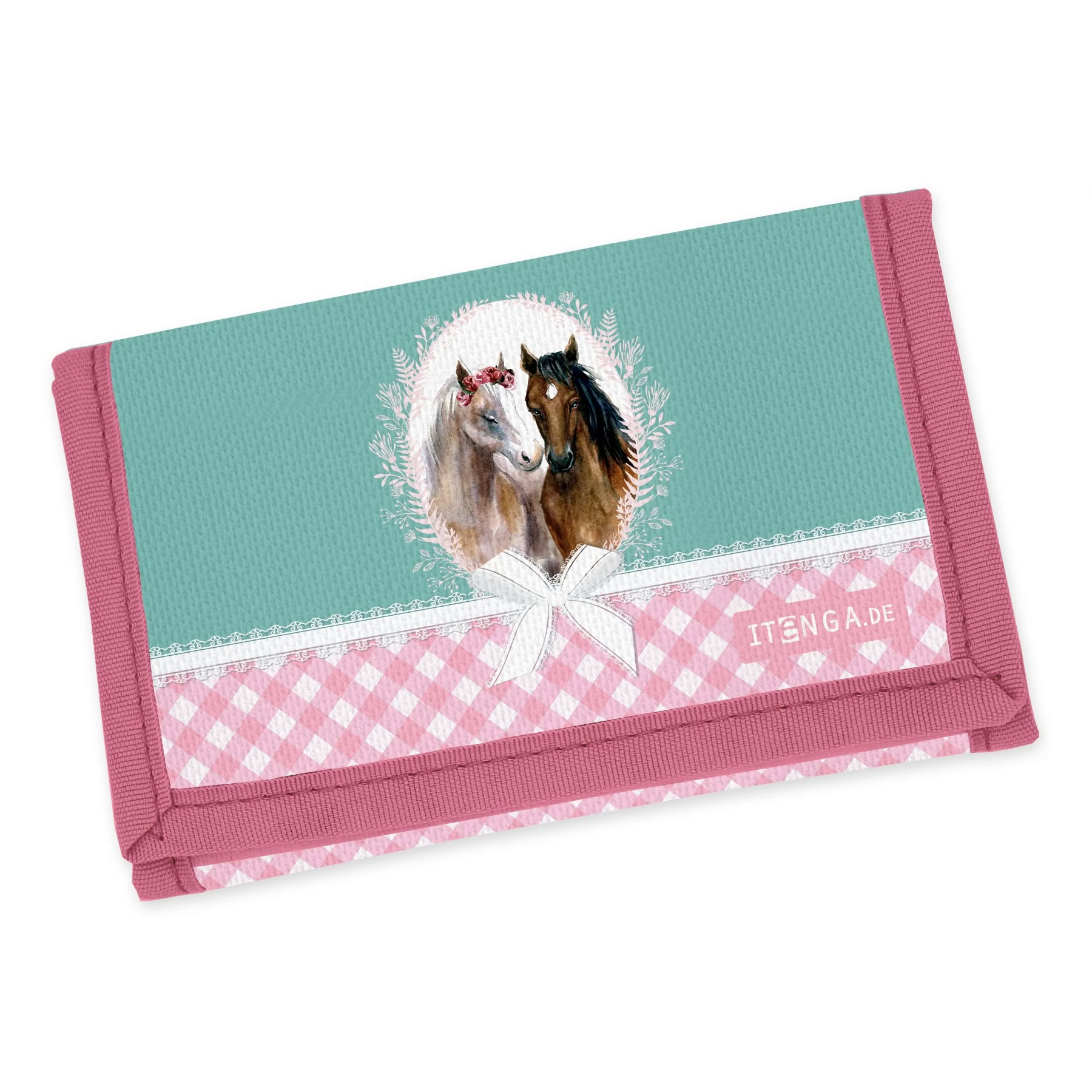 itenga Schult�te 85cm mit Brustbeutel Set PFERDE