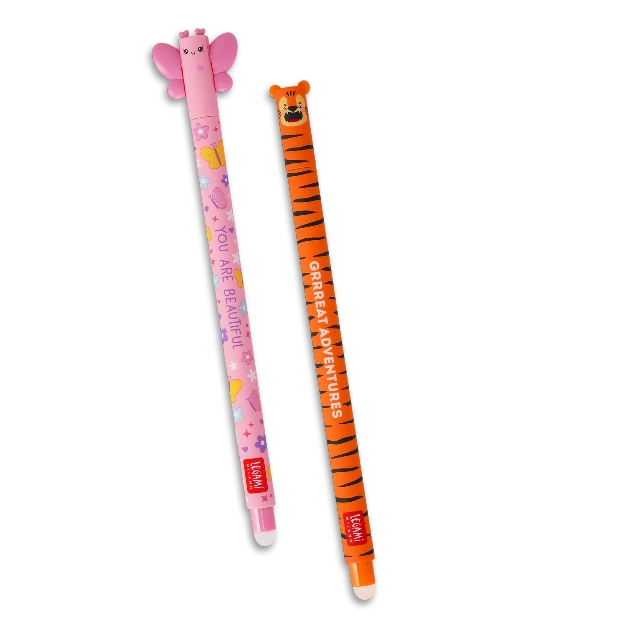 LEGAMI 2er Set Gel Stift SCHMETTERLING und TIGER St�rke ...