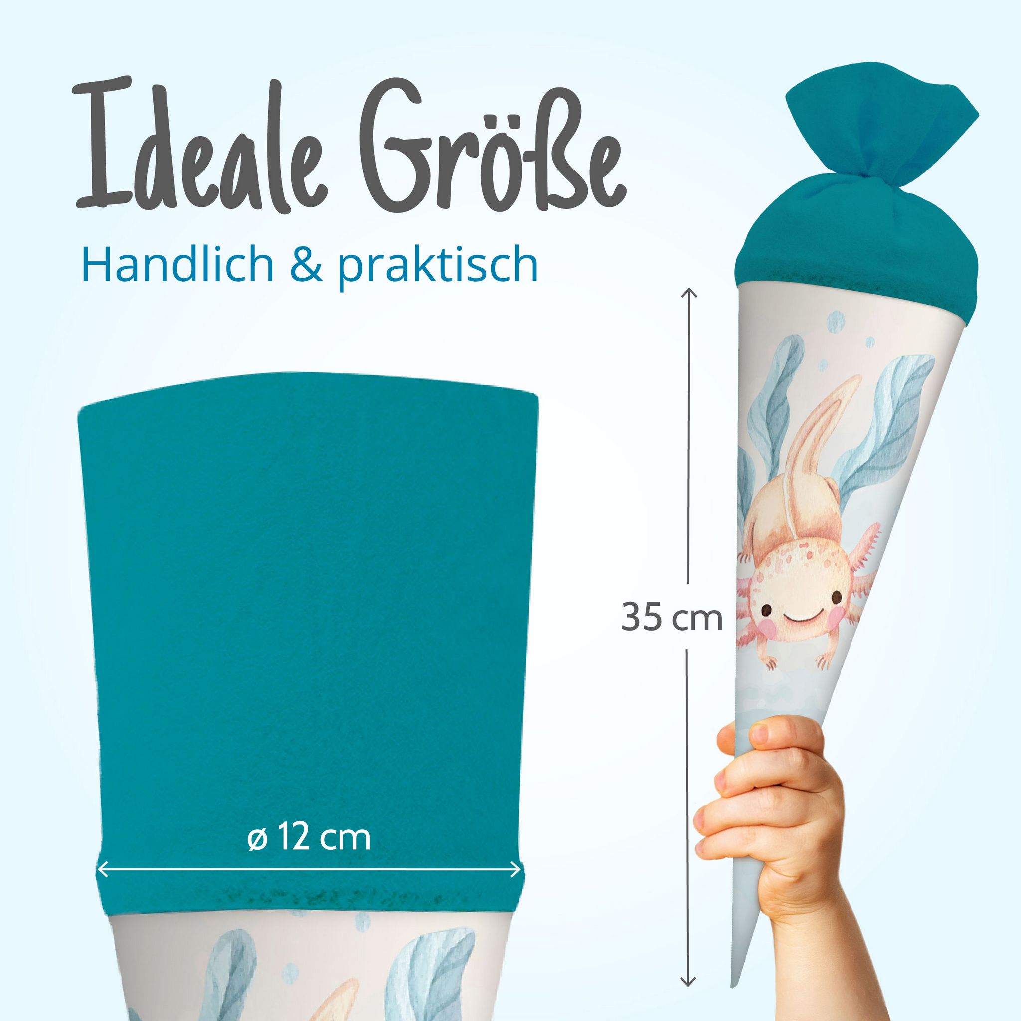 itenga Geschwister Schult�te 35cm Axolotl