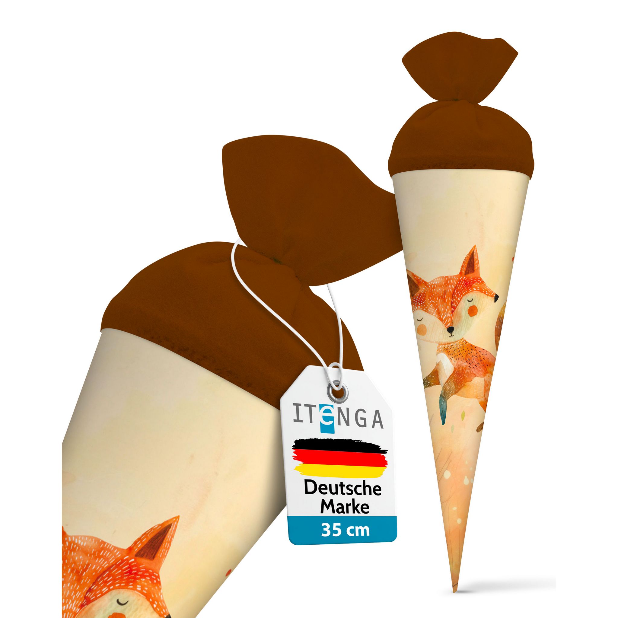 itenga Geschwister Schult�te 35cm Fuchs